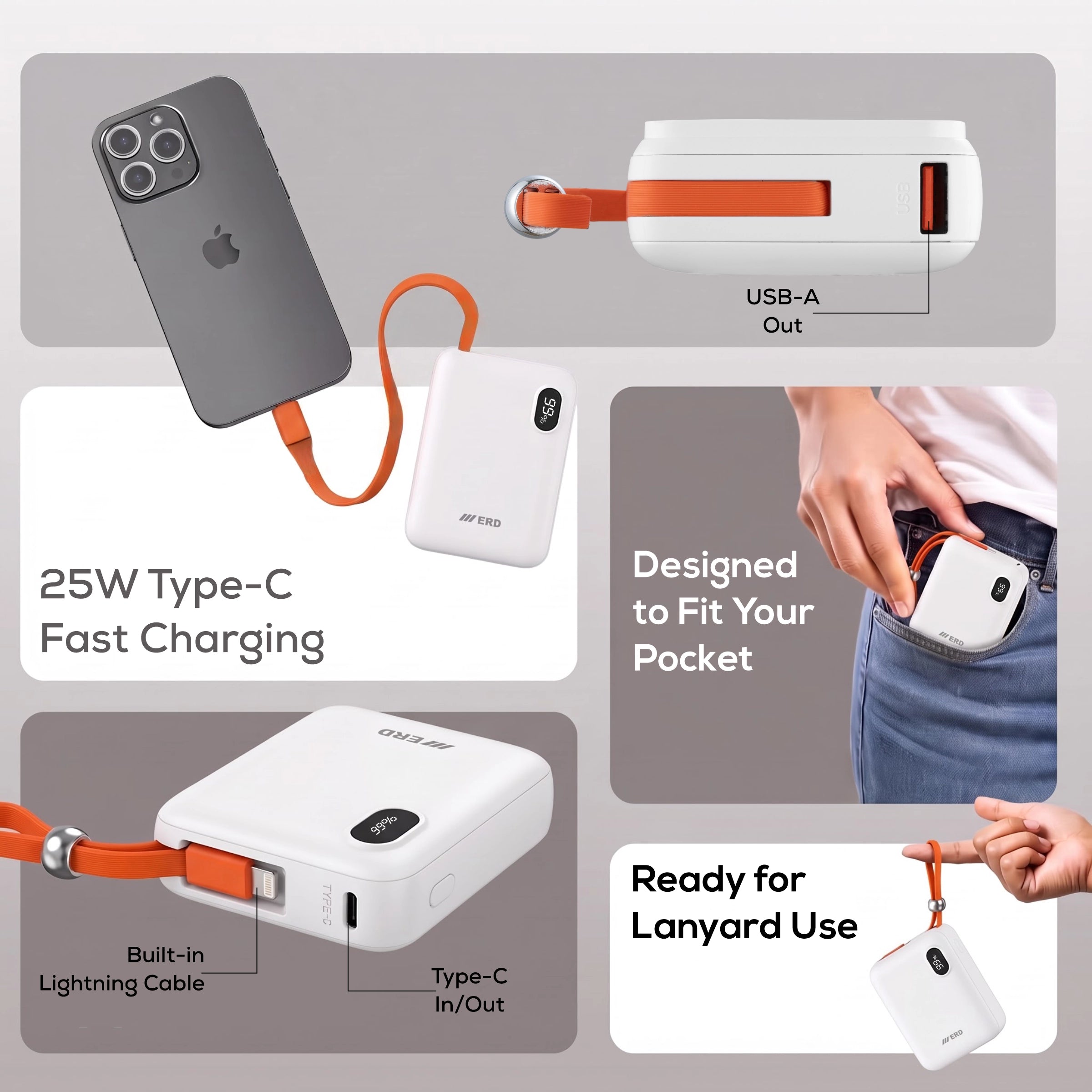 ERD PB-401 Power Bank 10000 mAh
