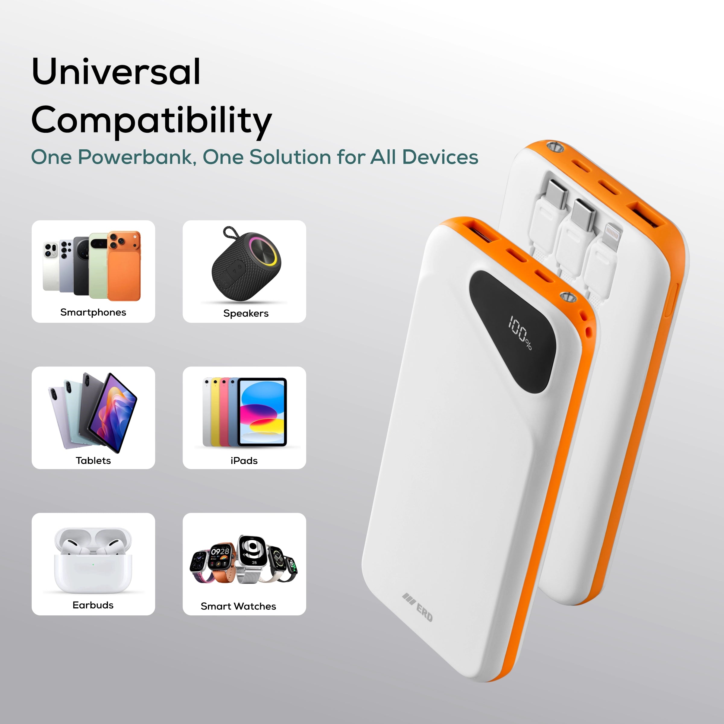 ERD PB-301 Power Bank 10000 mAh