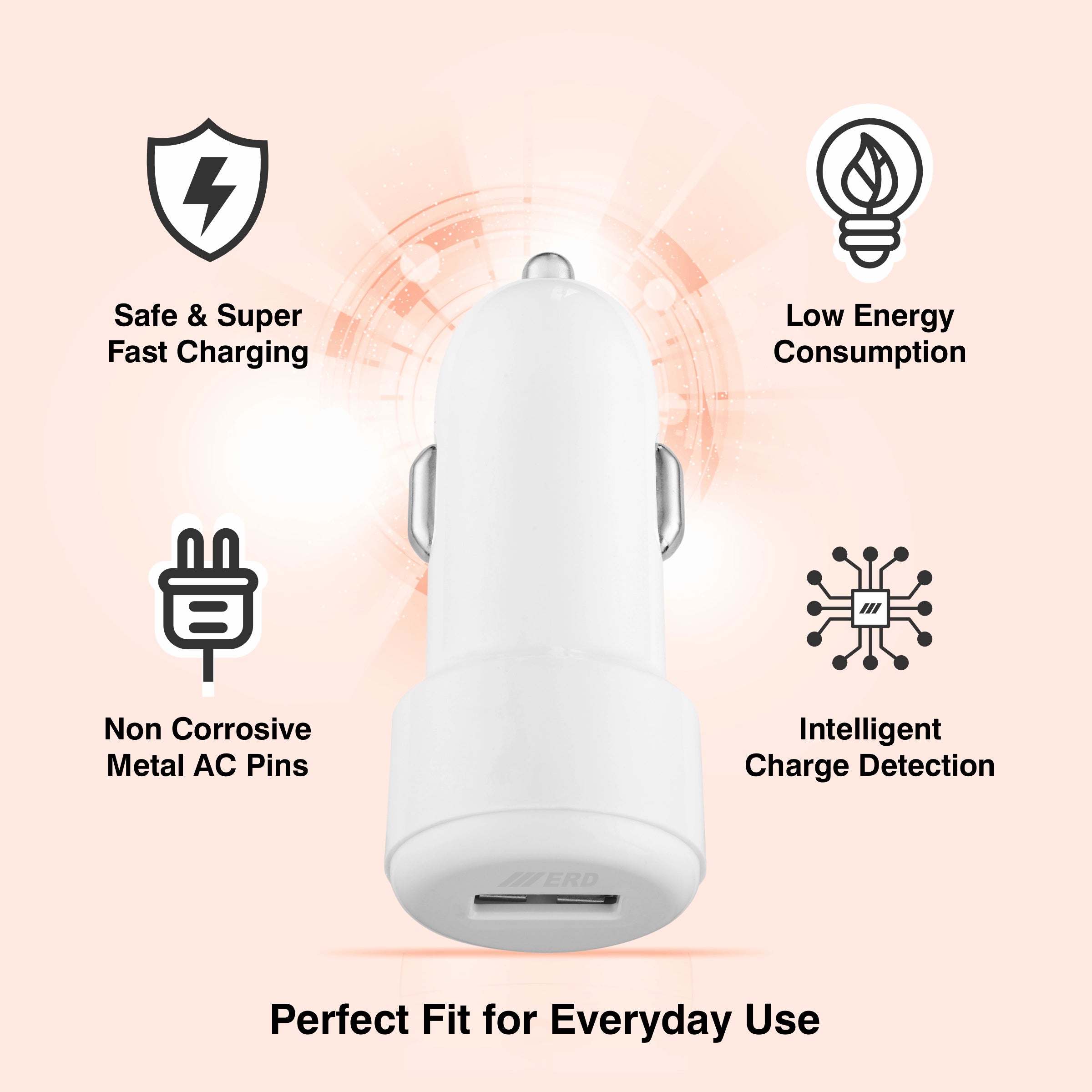 ERD CC-111 USB A Car Charger 5W