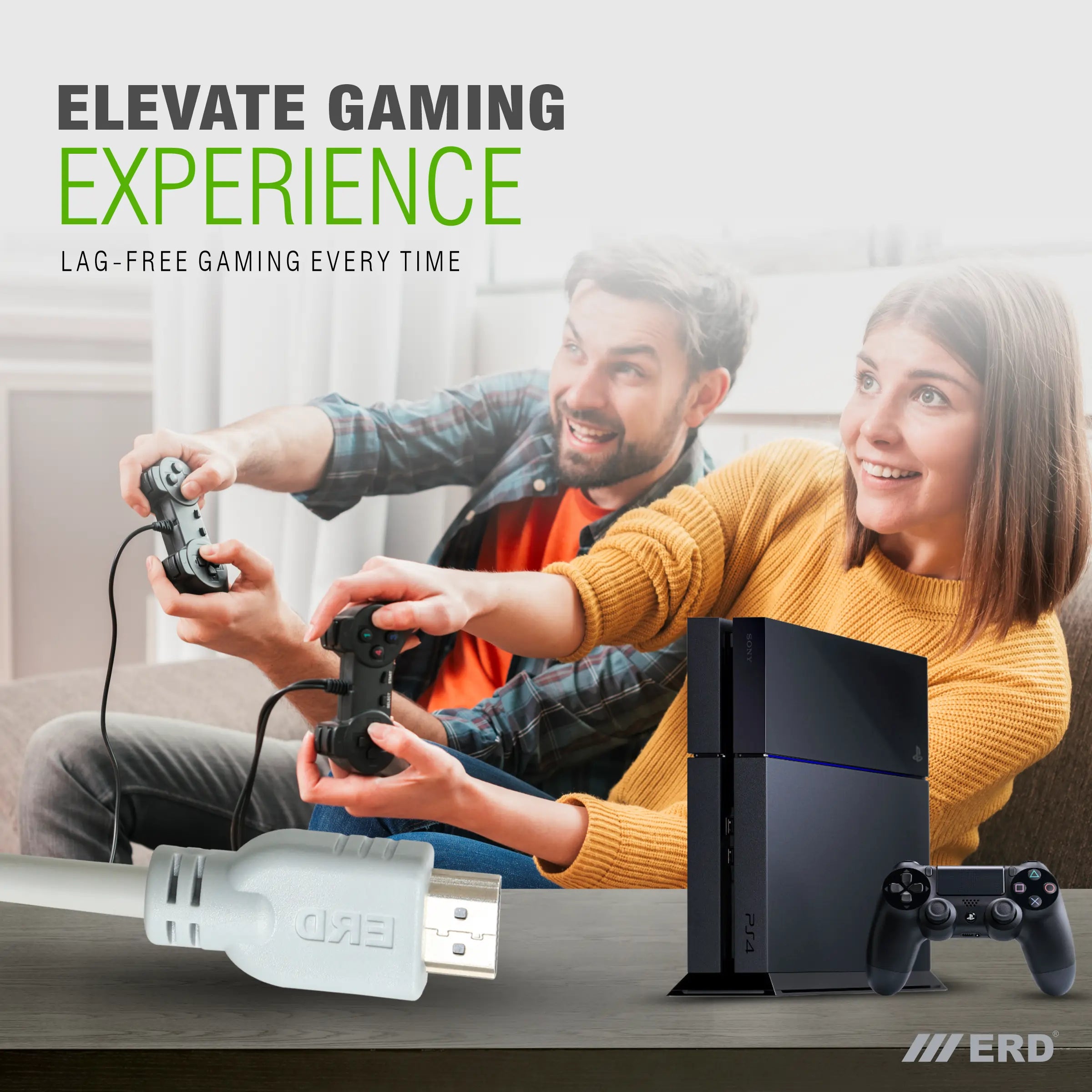 ERD HC-23 High Speed HDMI Cable with Ethernet (5 Meter)