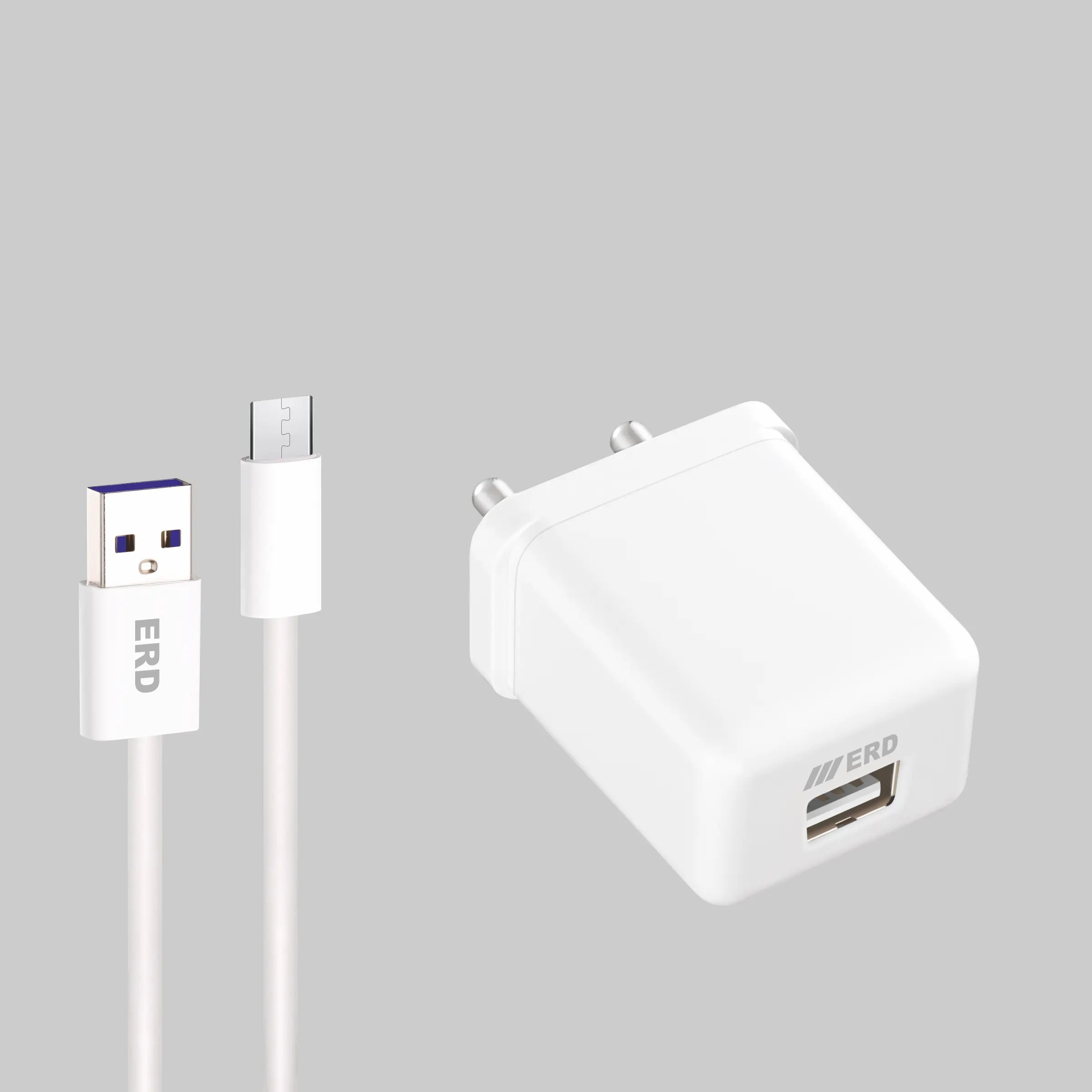 ERD TC-104 CHARGER + MICRO USB WHITE 15W
