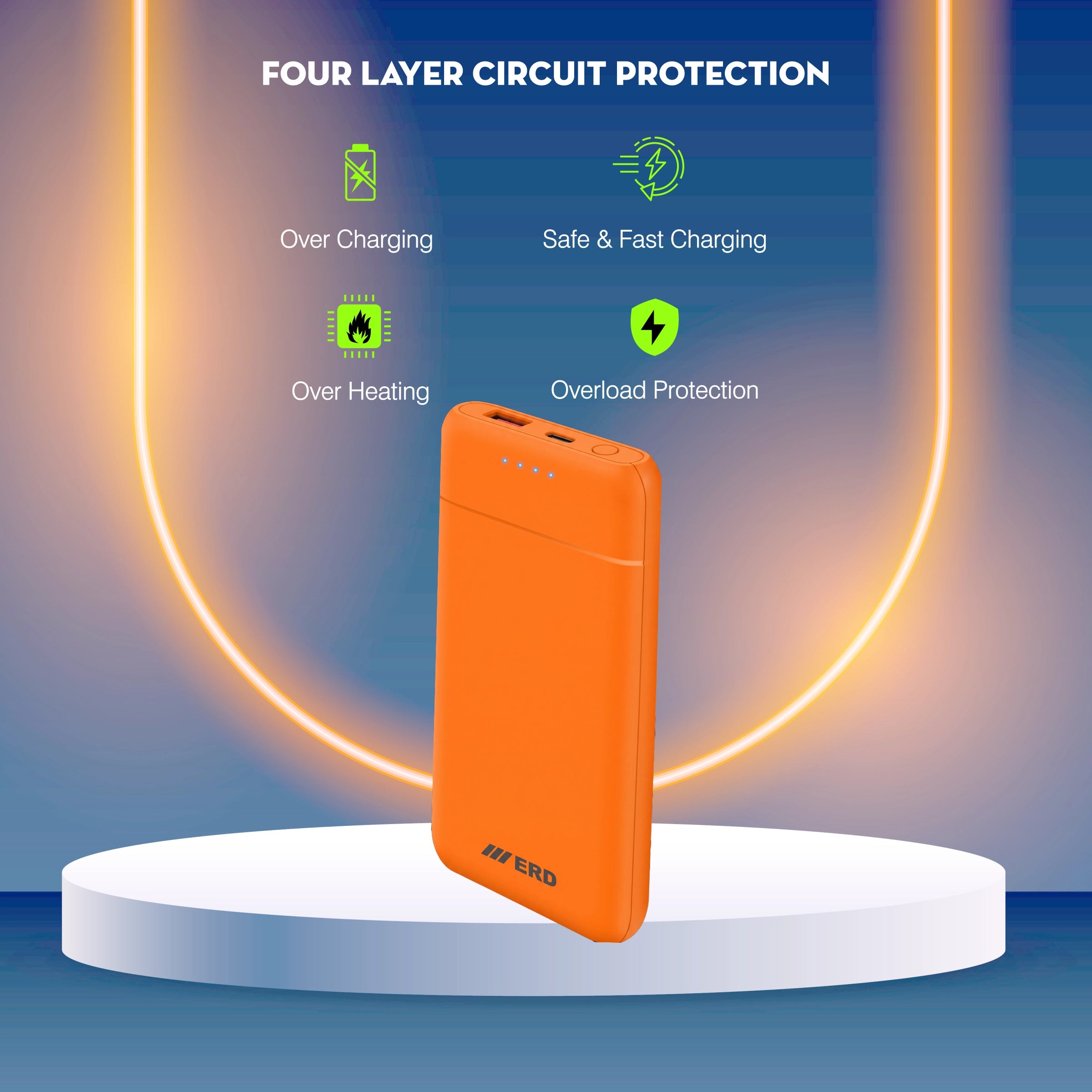 ERD PB-130 Power Bank 10000 mAh (25W)