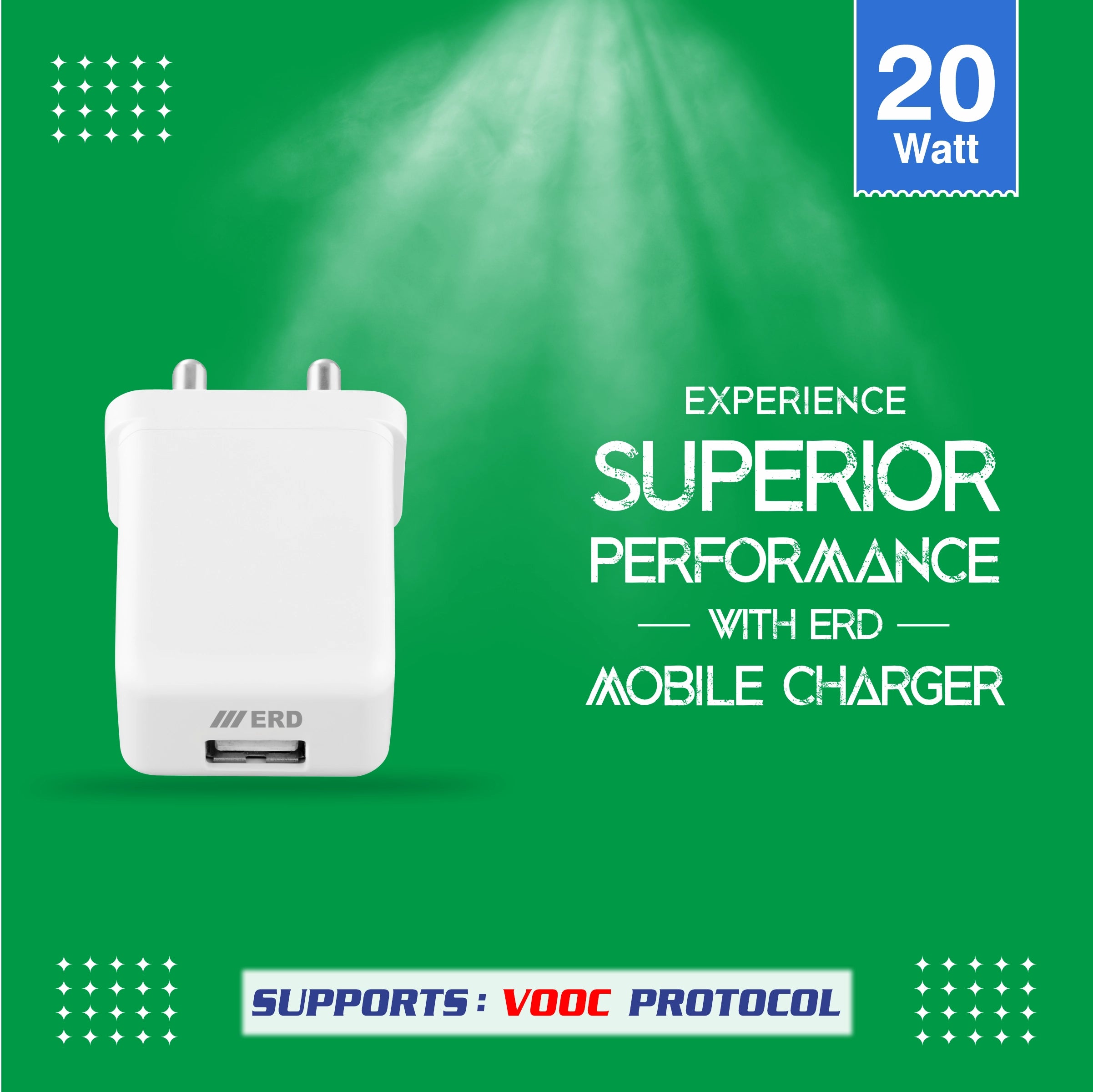 ERD TC-122 CHARGER USB-C VOOK WHT 20W