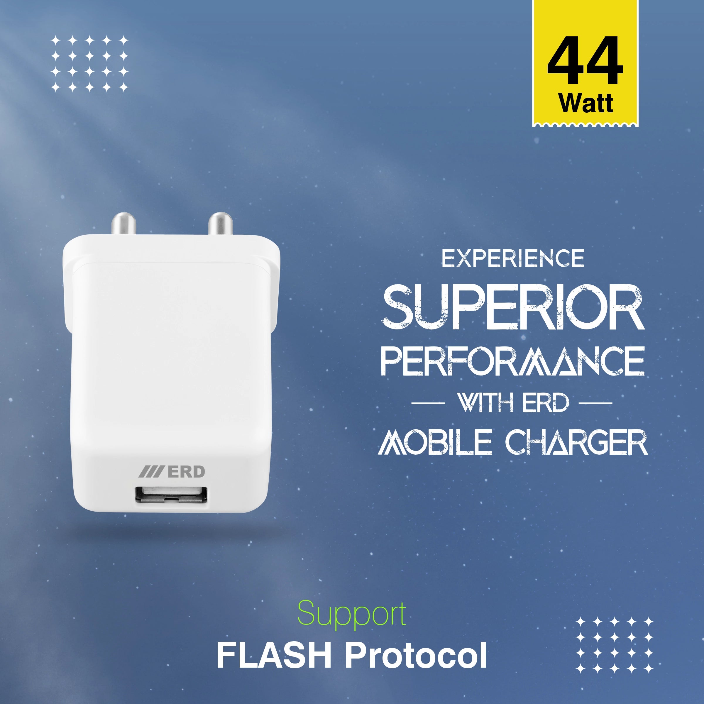 ERD TC-124 CHARGER  USB-C FLASH 44W