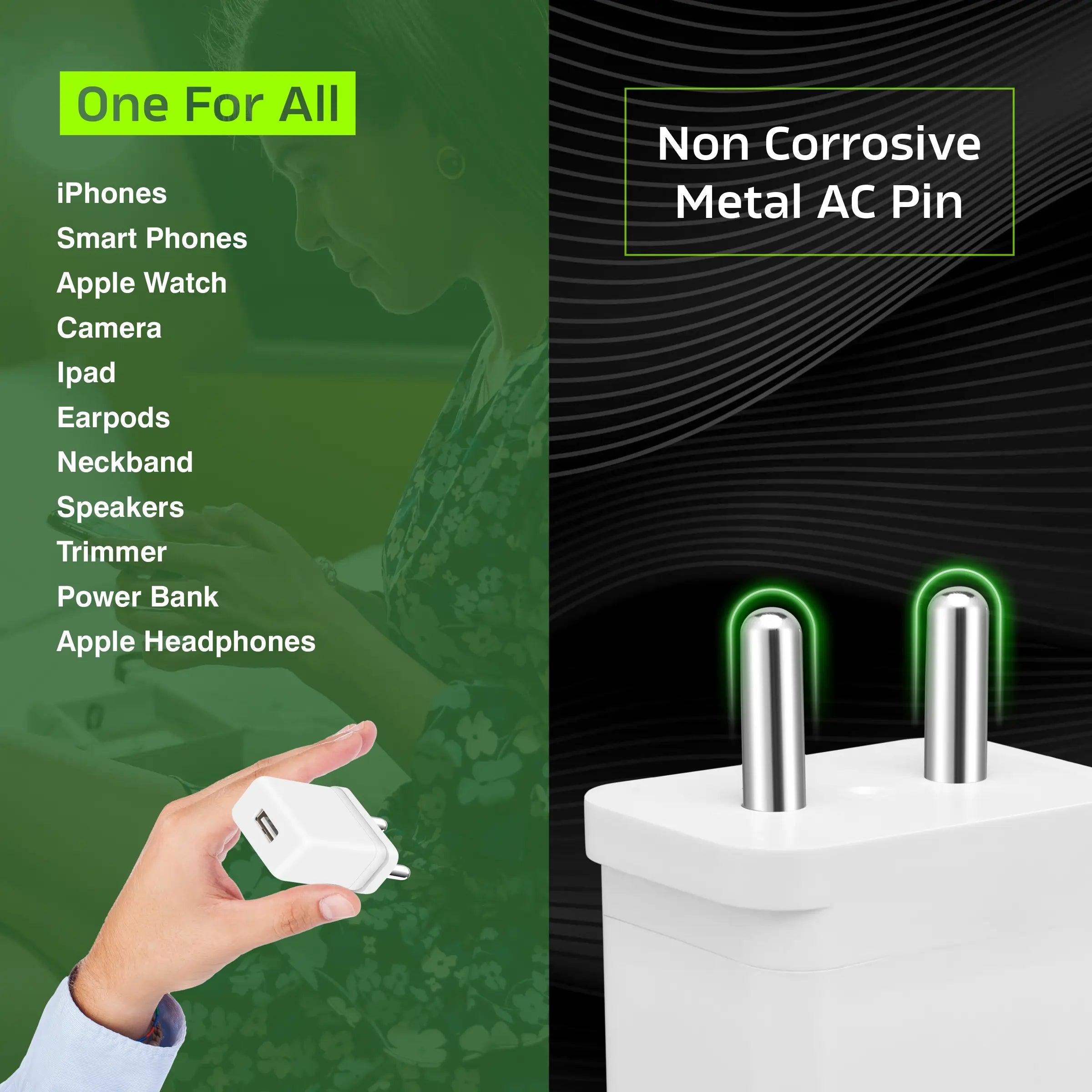 ERD TC-102 Charger With Micro USB 5V/2Amp (10W)