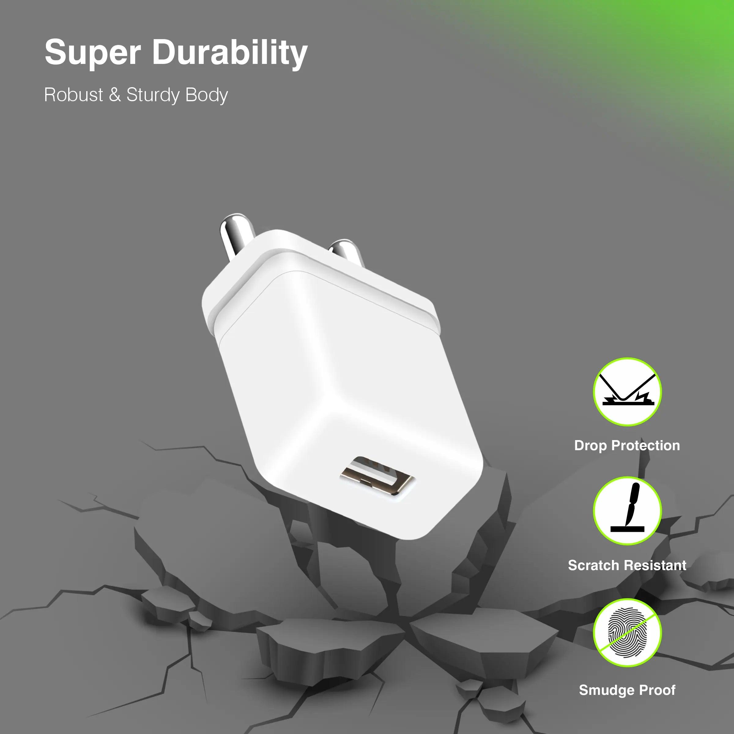 ERD TC-102 Charger With Micro USB 5V/2Amp (10W)
