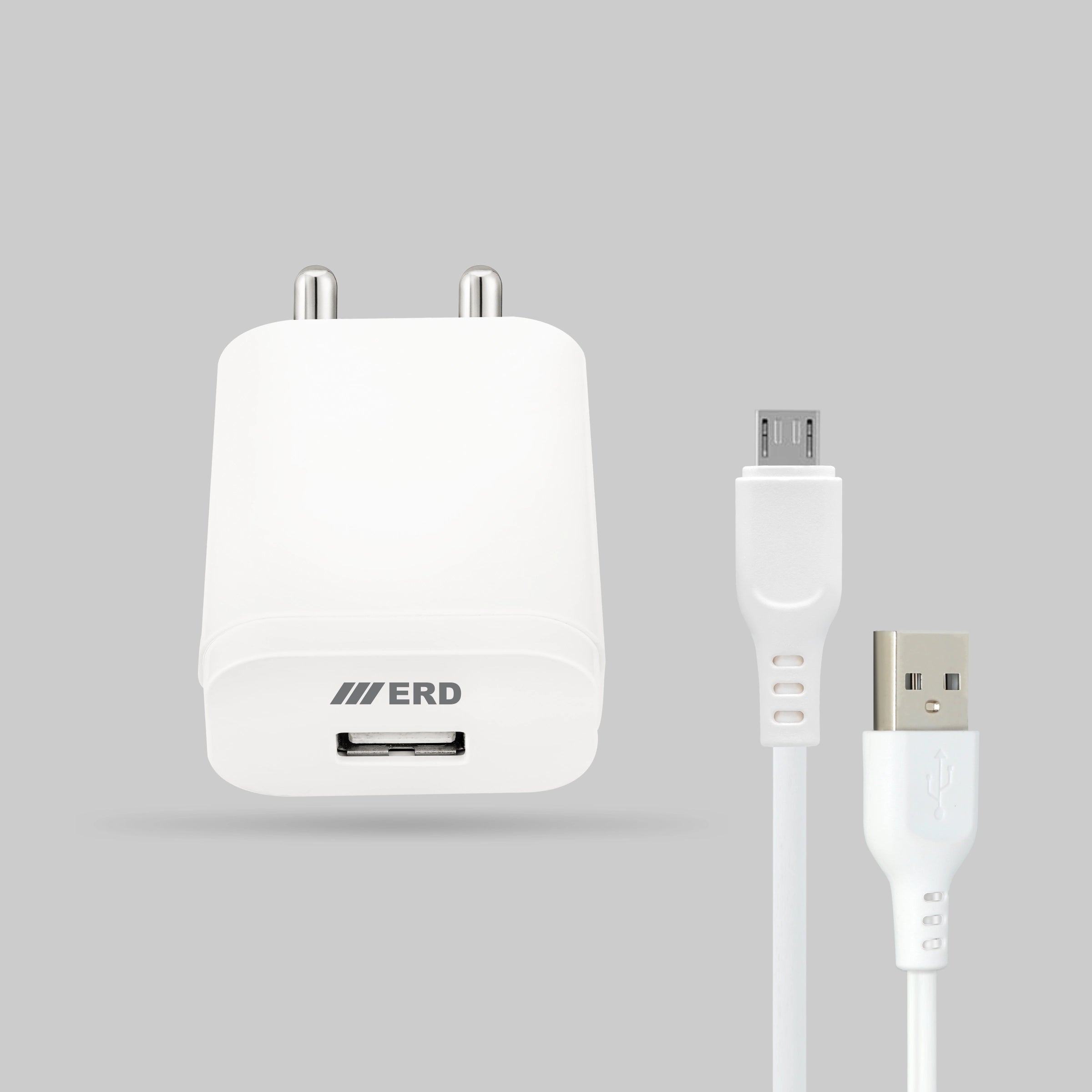 ERD TC-201 CHARGER MICRO USB WHITE 5W