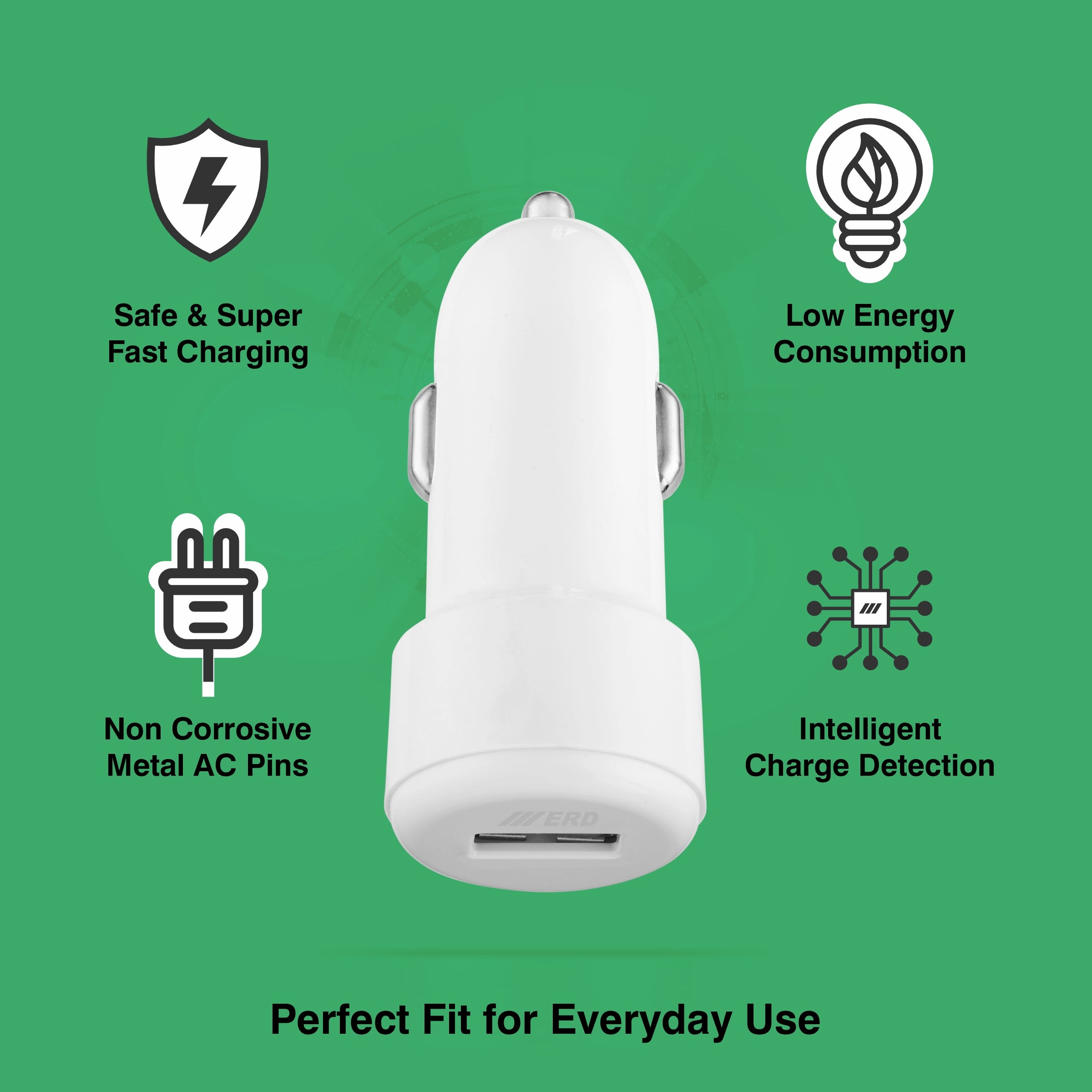 ERD CC-112 USB A Car Charger 10W