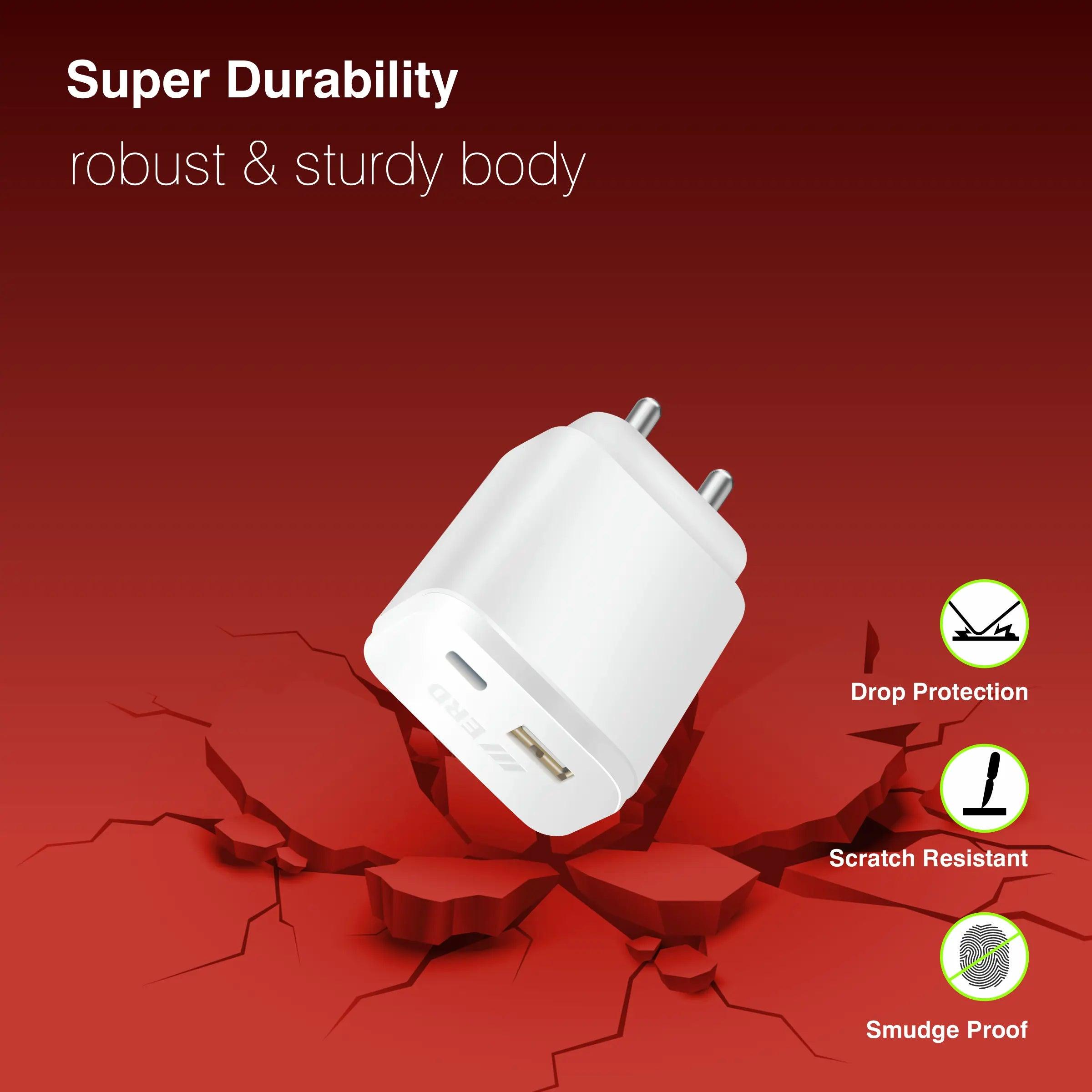 ERD TC-141 USB A+C CHARGER DOCK 20W