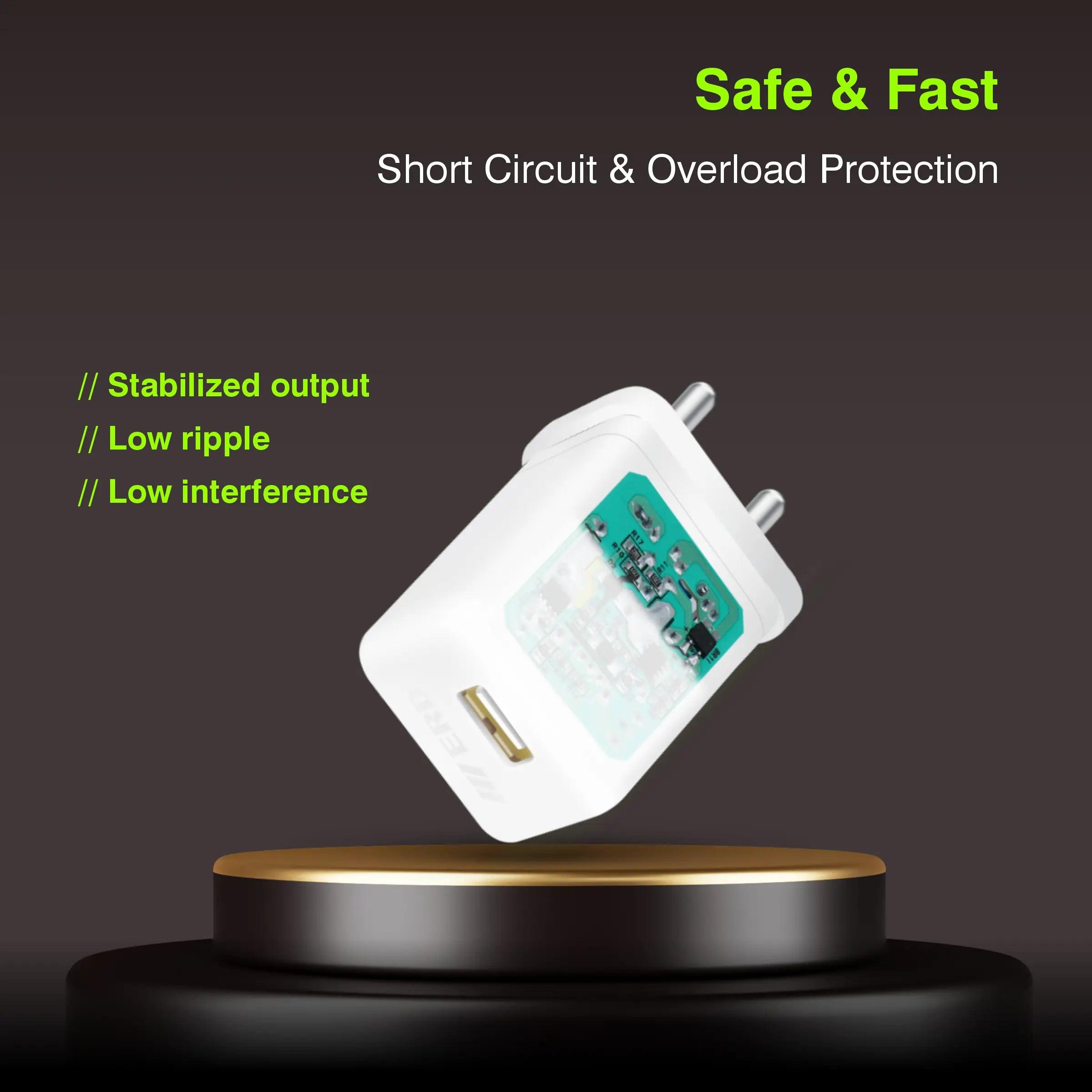 ERD TC-121 USB A QC CHARGER DOCK 20W