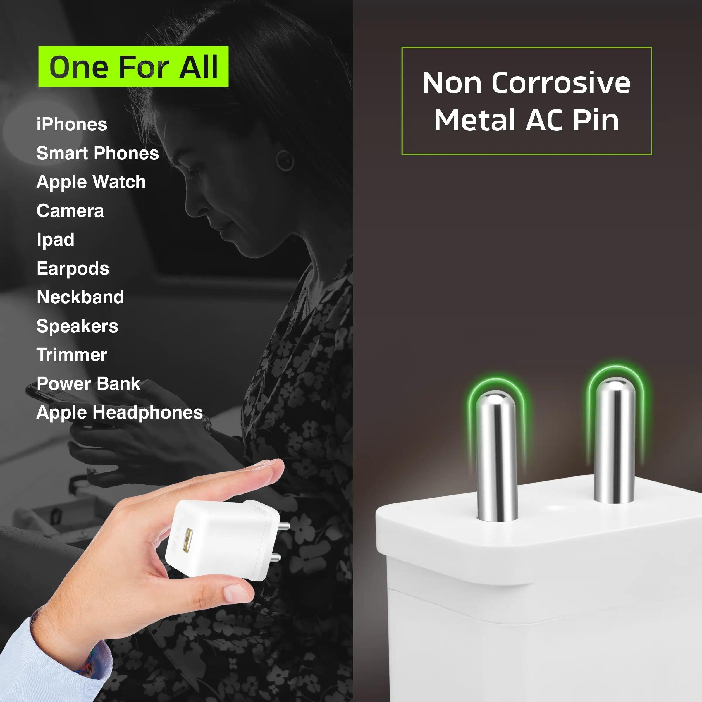 ERD TC-121 USB A QC CHARGER DOCK 20W