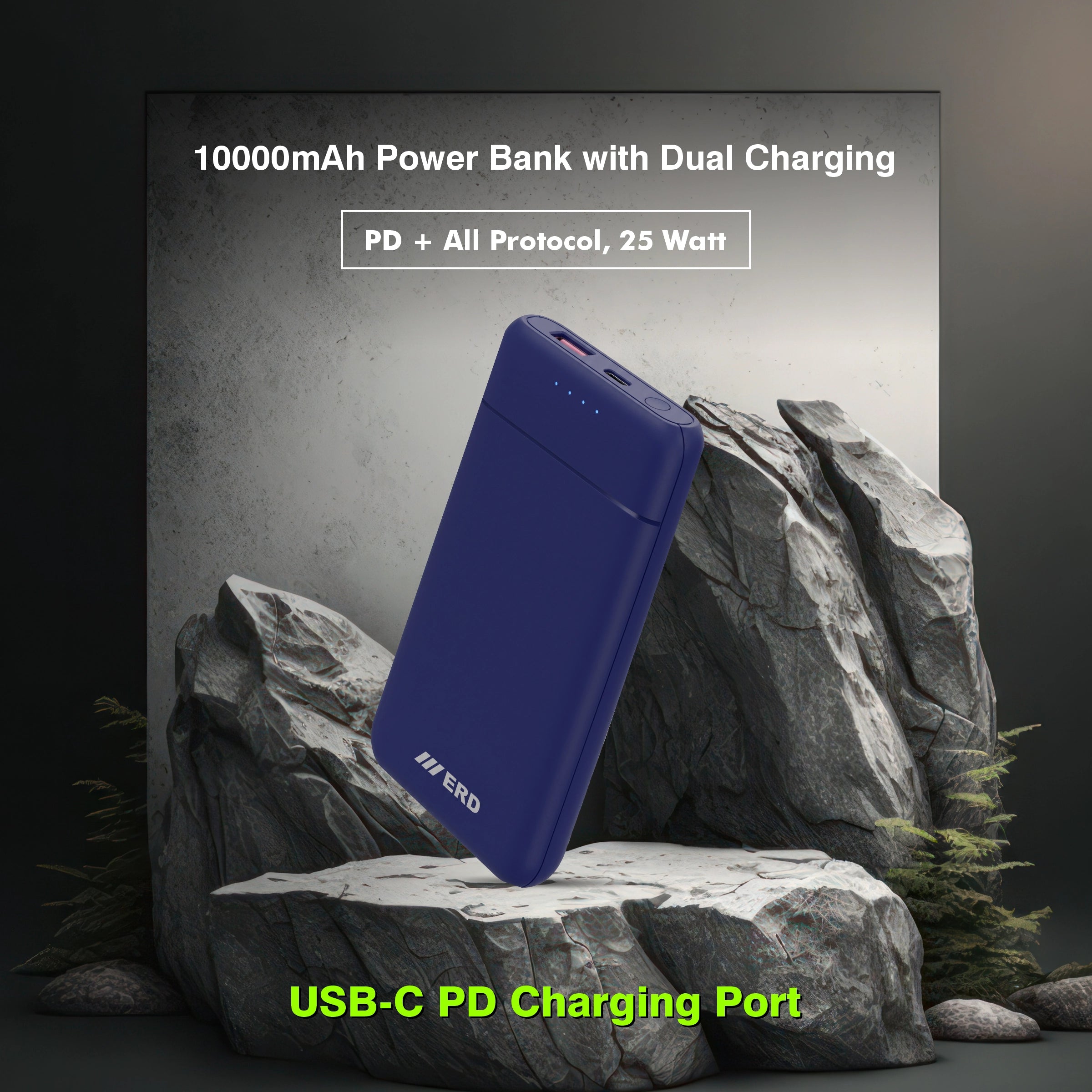 ERD PB-130 Power Bank 10000 mAh (25W)