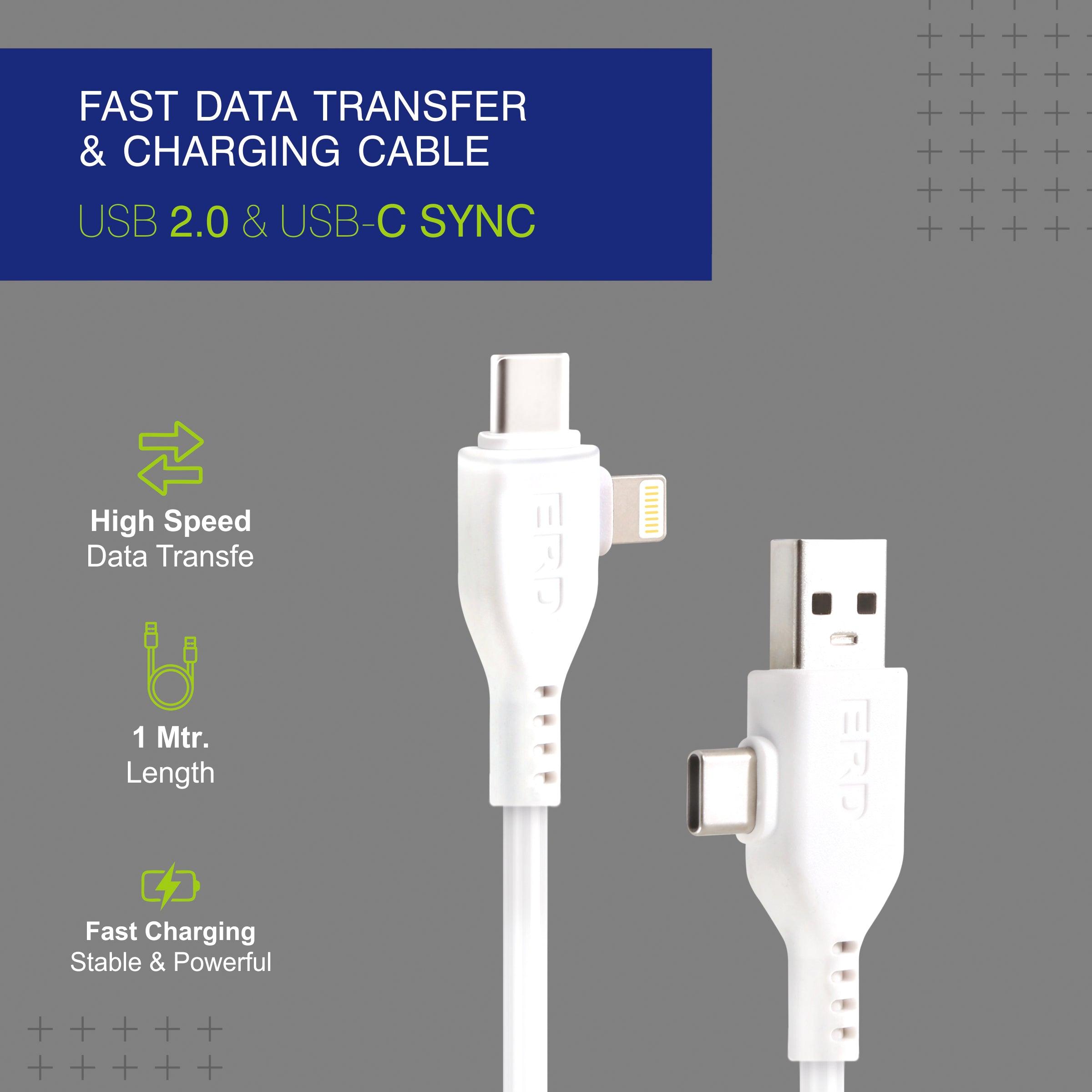ERD UC-101 Multi USB Data Cable (4 in1)
