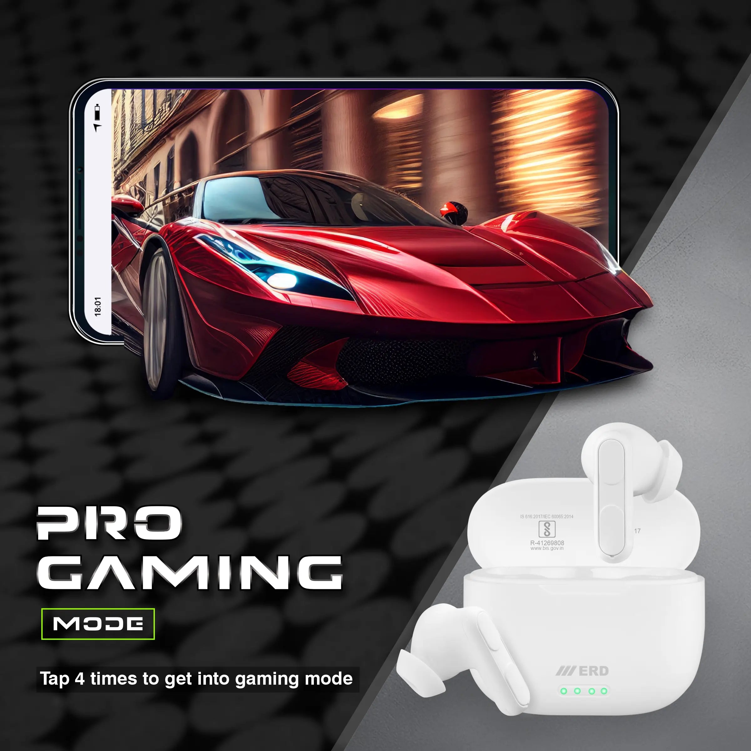 ERD TWS-17  Wireless Earbuds