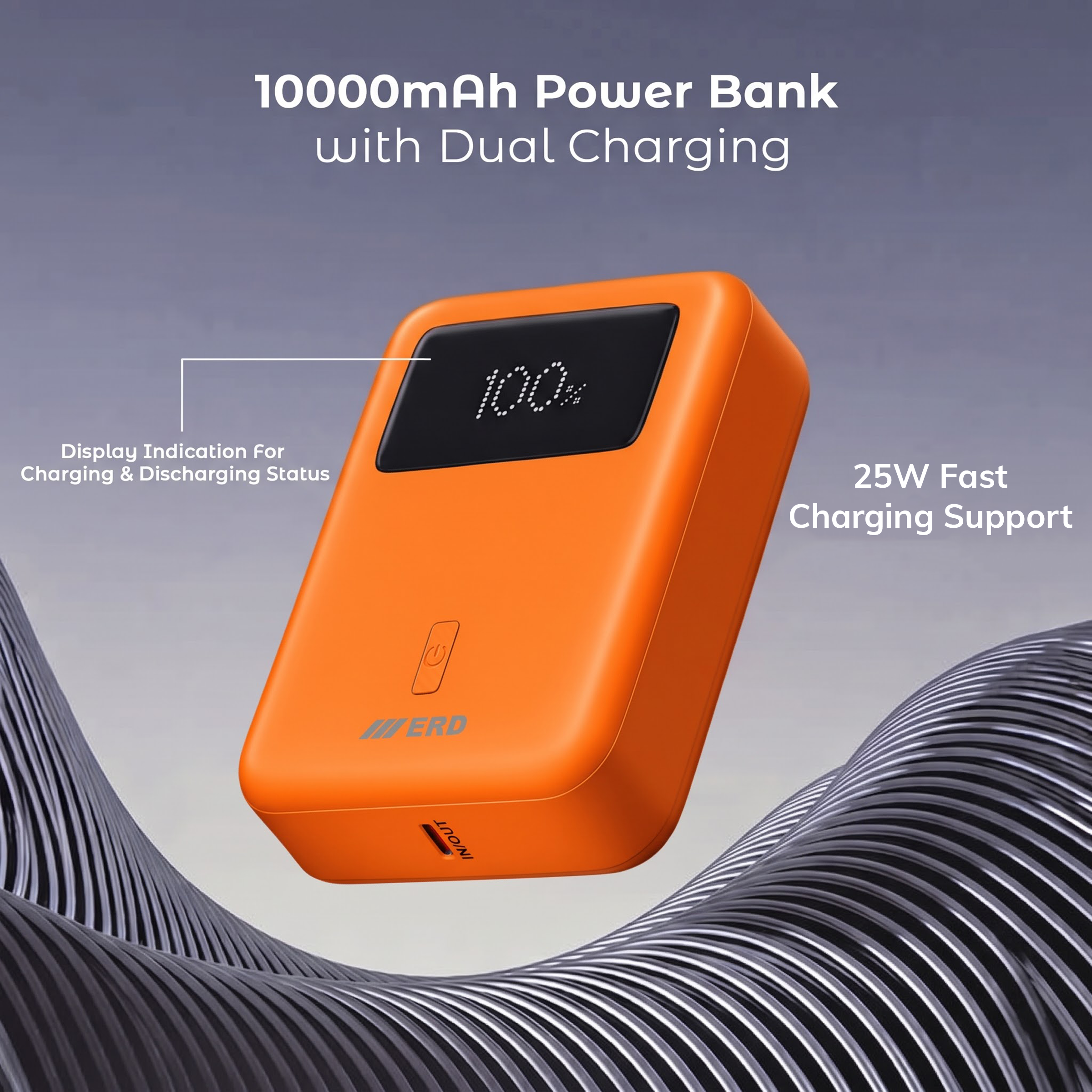 ERD PB-110 POWER BANK 10000mAh 25W