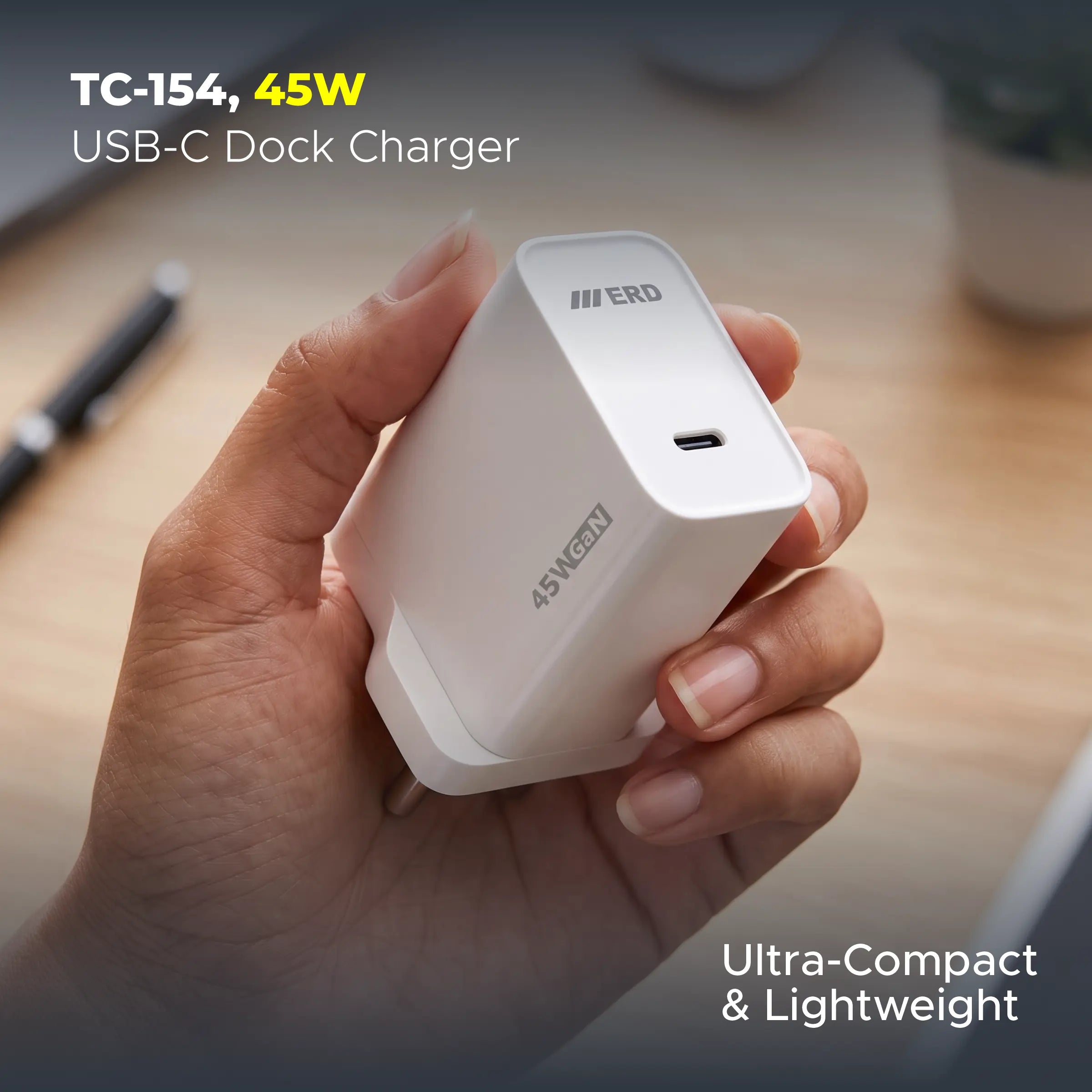 TC-154 USB-C GaN Charger, 45W