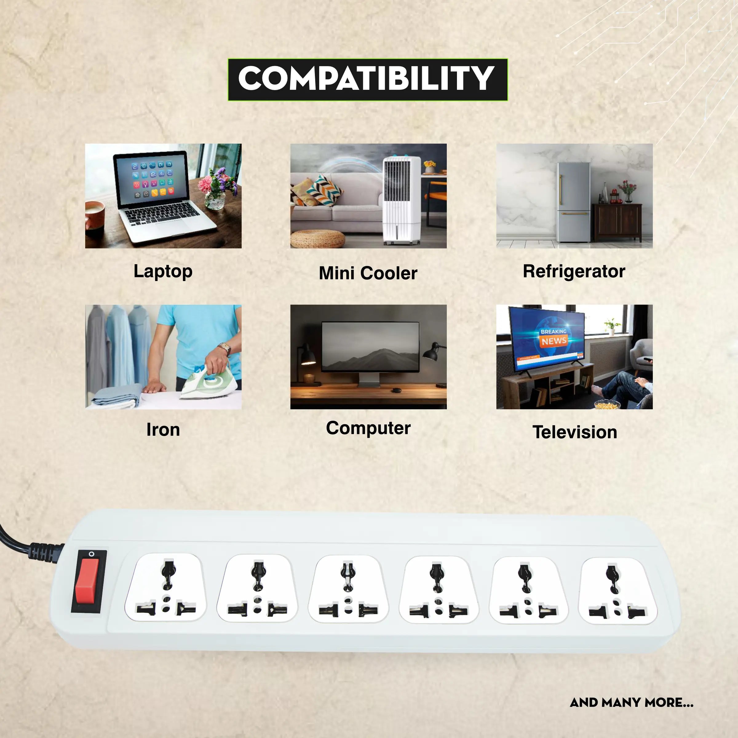 ERD EB-16 Power Extension Board