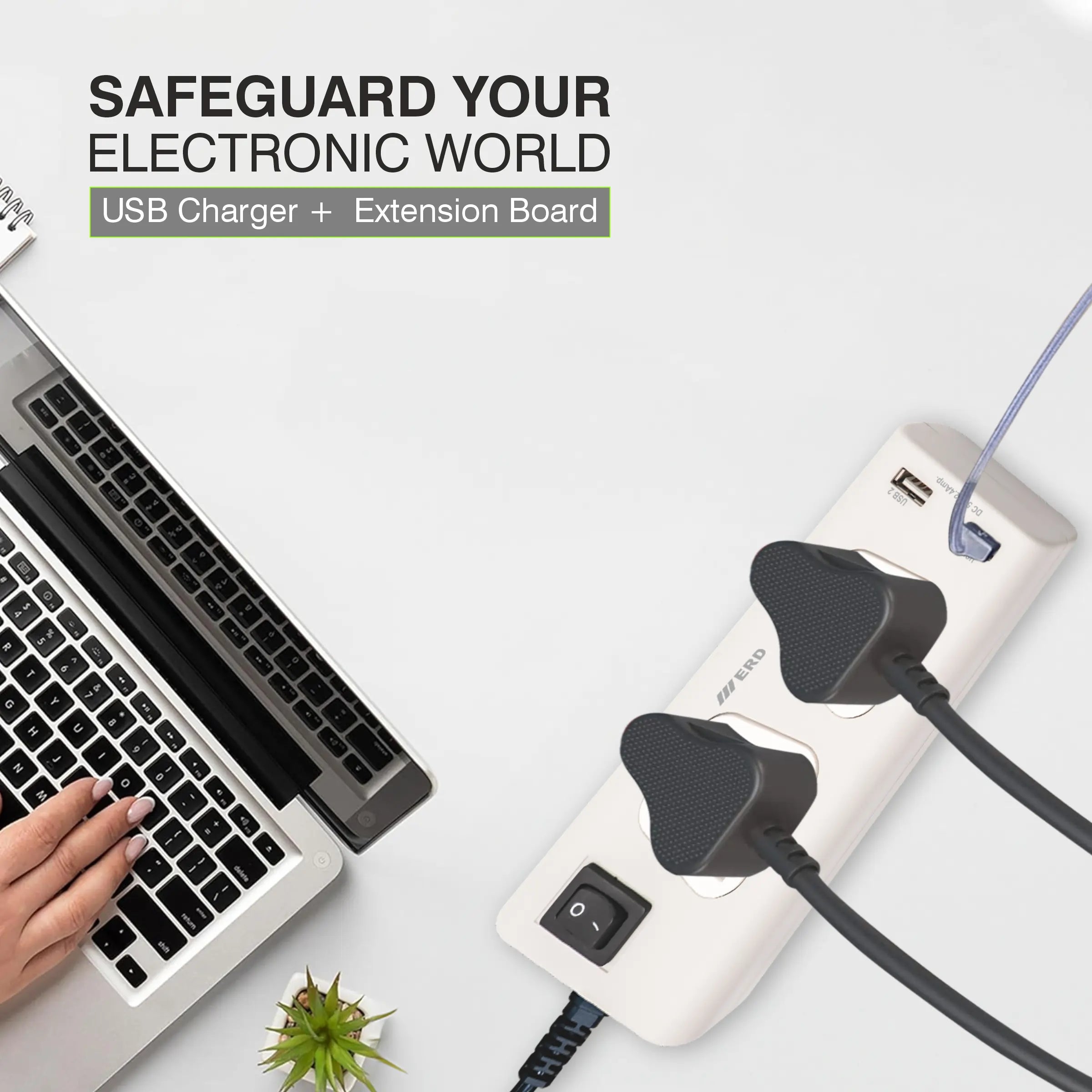 ERD EB-22 USB Charger + Extension Board