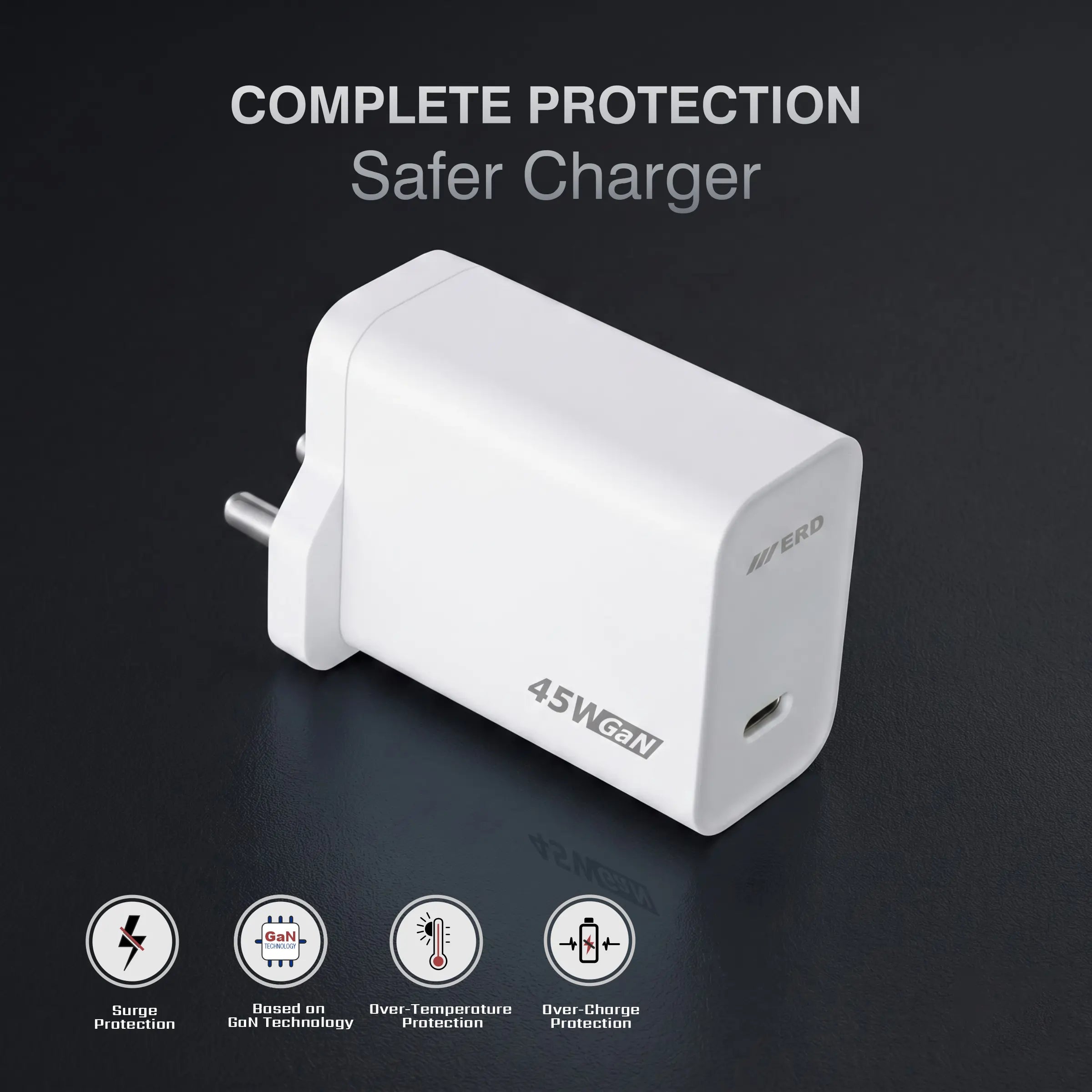 TC-154 USB-C GaN Charger, 45W