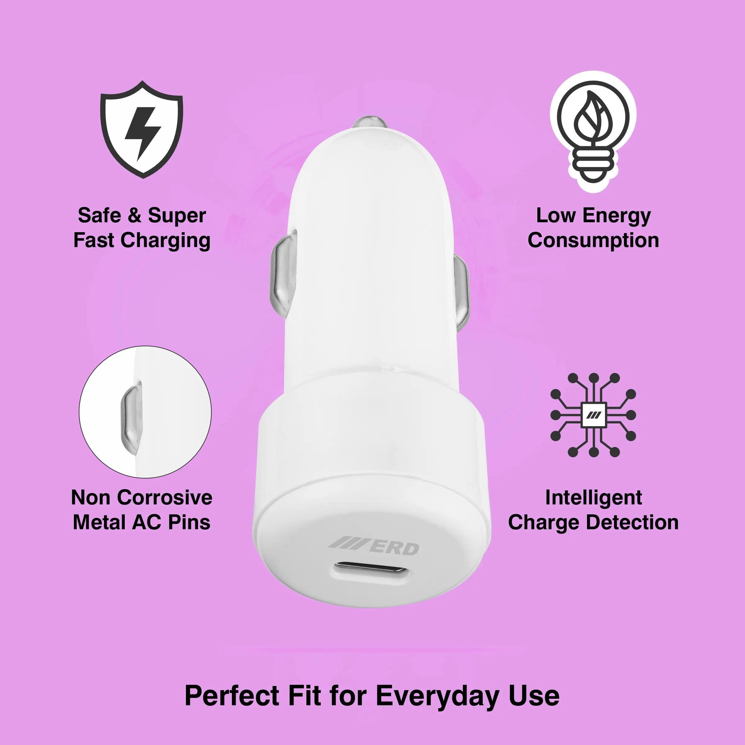 ERD CC-115 25W USB-C PD CHARGER