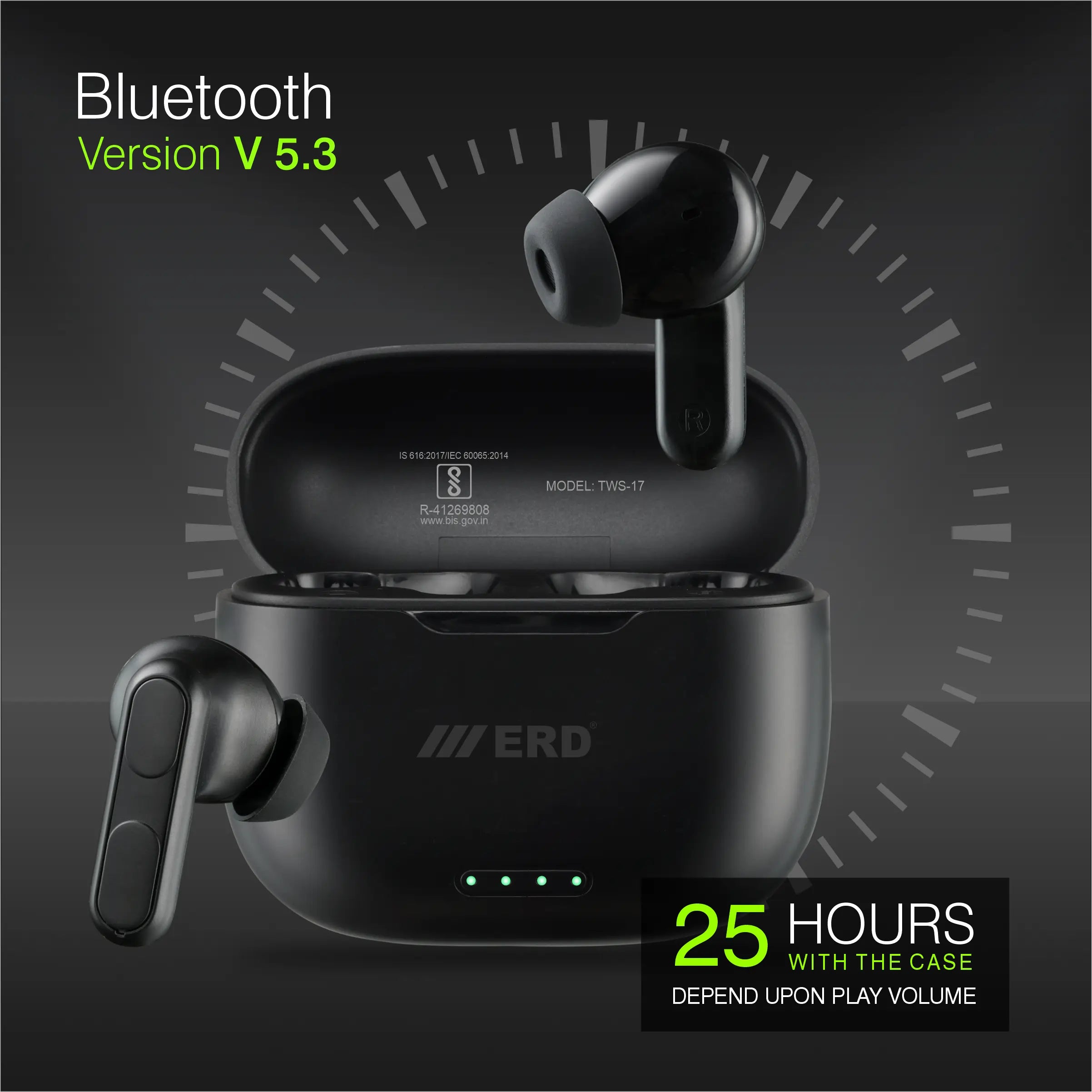ERD TWS-17  Wireless Earbuds