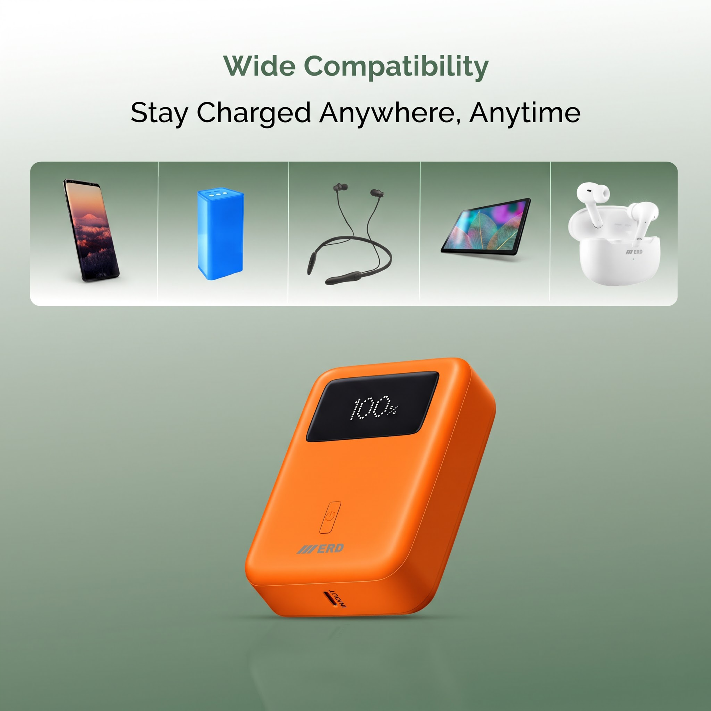 ERD PB-110 POWER BANK 10000mAh 25W