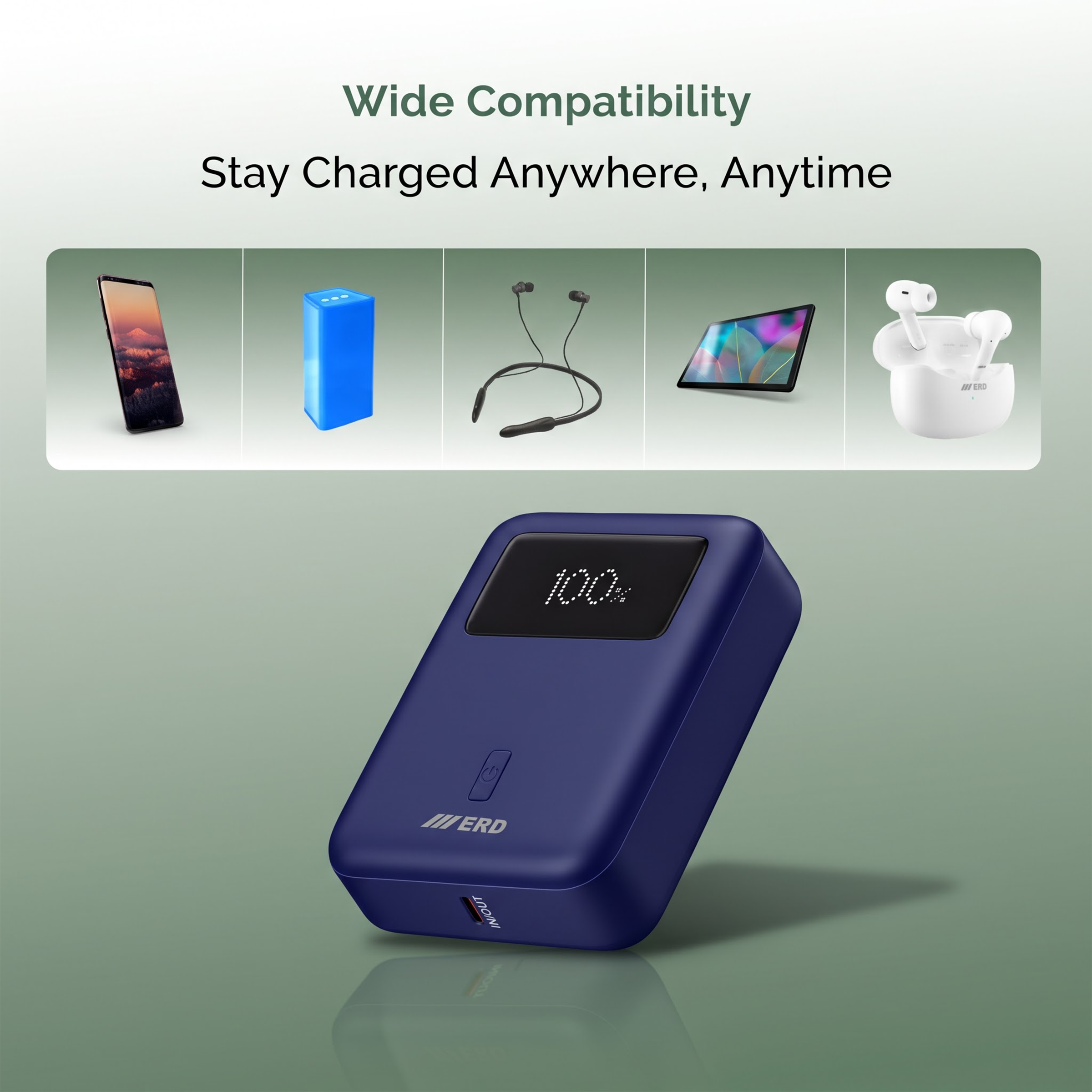 ERD PB-110 POWER BANK 10000mAh 25W