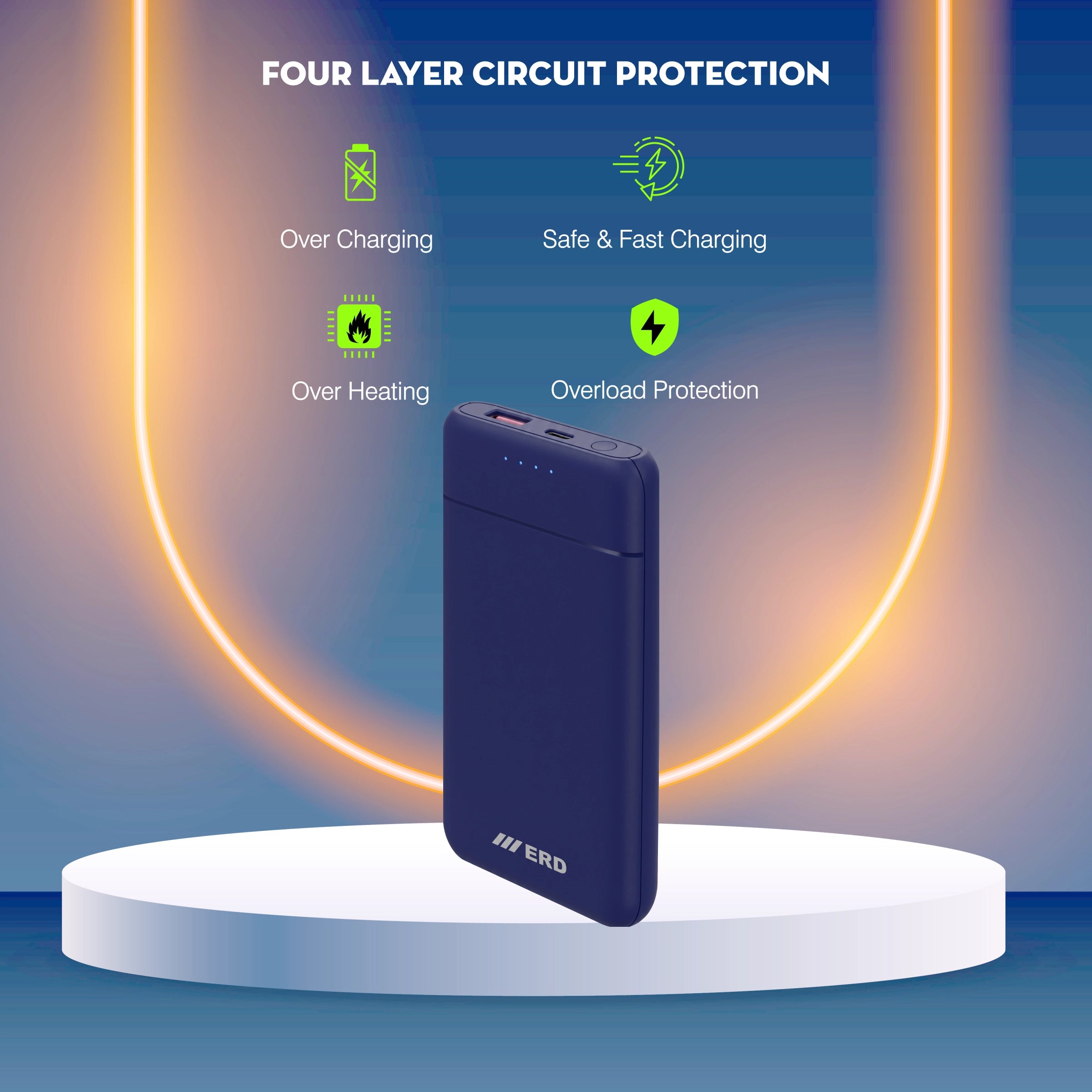 ERD PB-130 Power Bank 10000 mAh (25W)