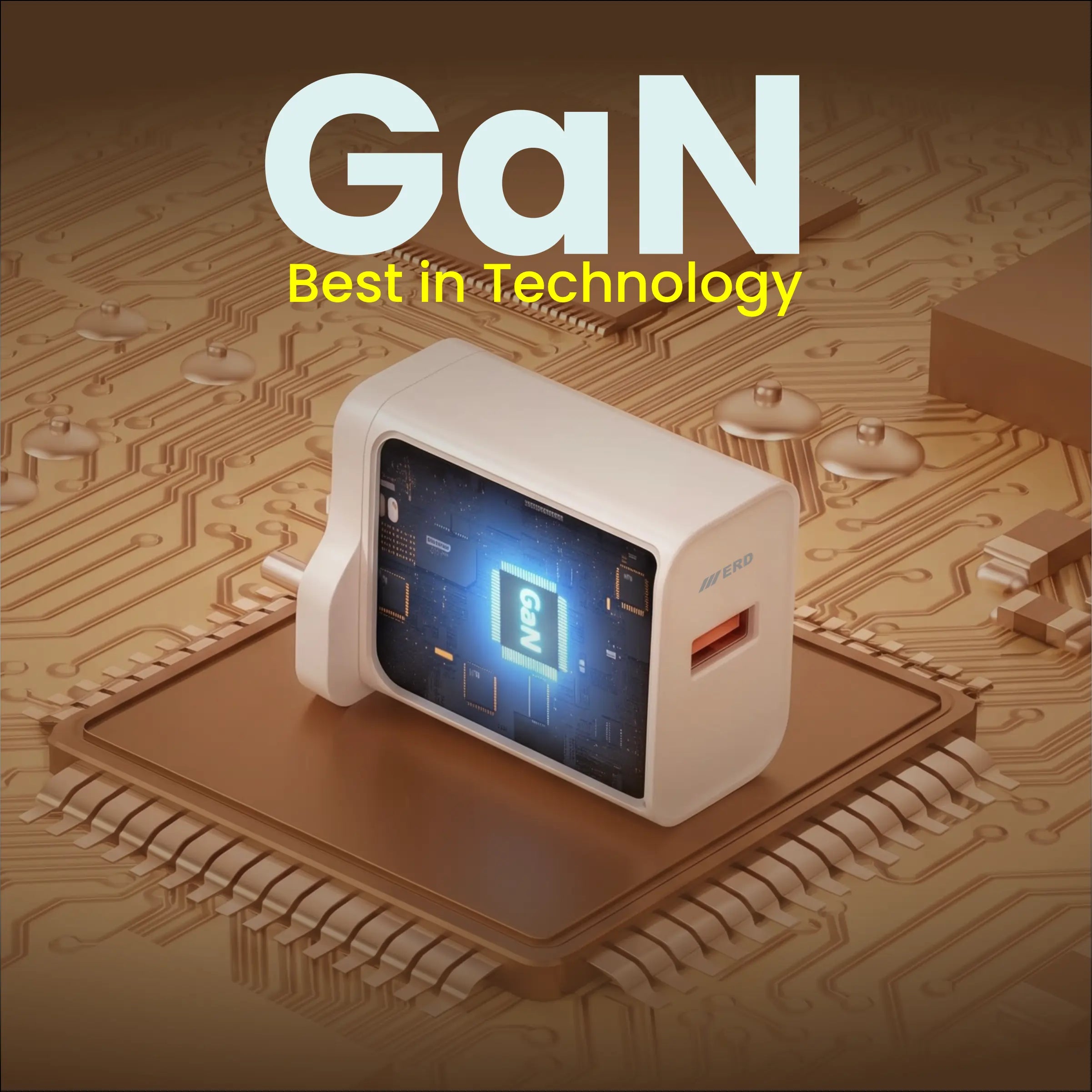 TC-166 USB-A GaN Charger With A to C Cable, 80W
