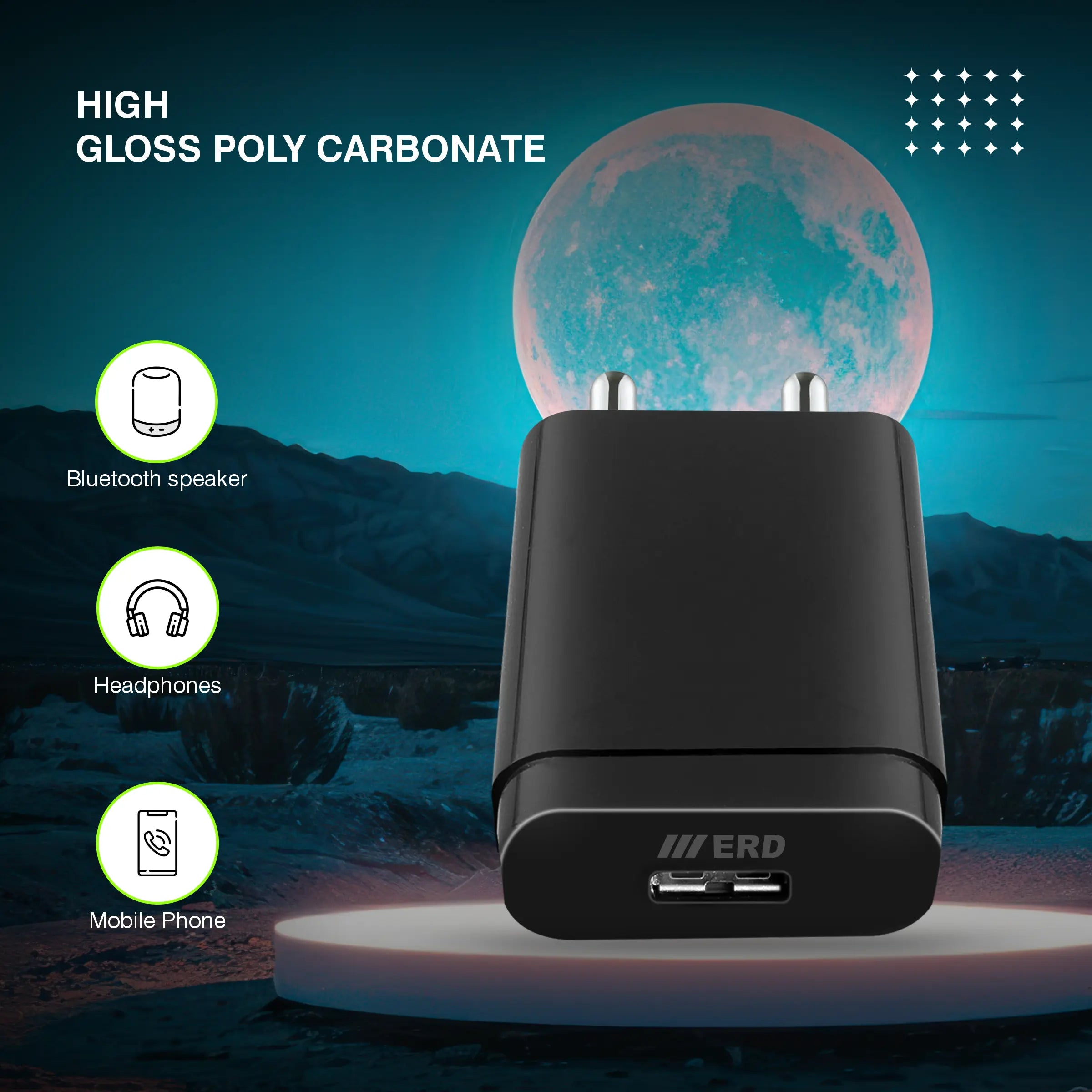 ERD TC-11 USB A Charger Dock 5V/1Amp (5W)