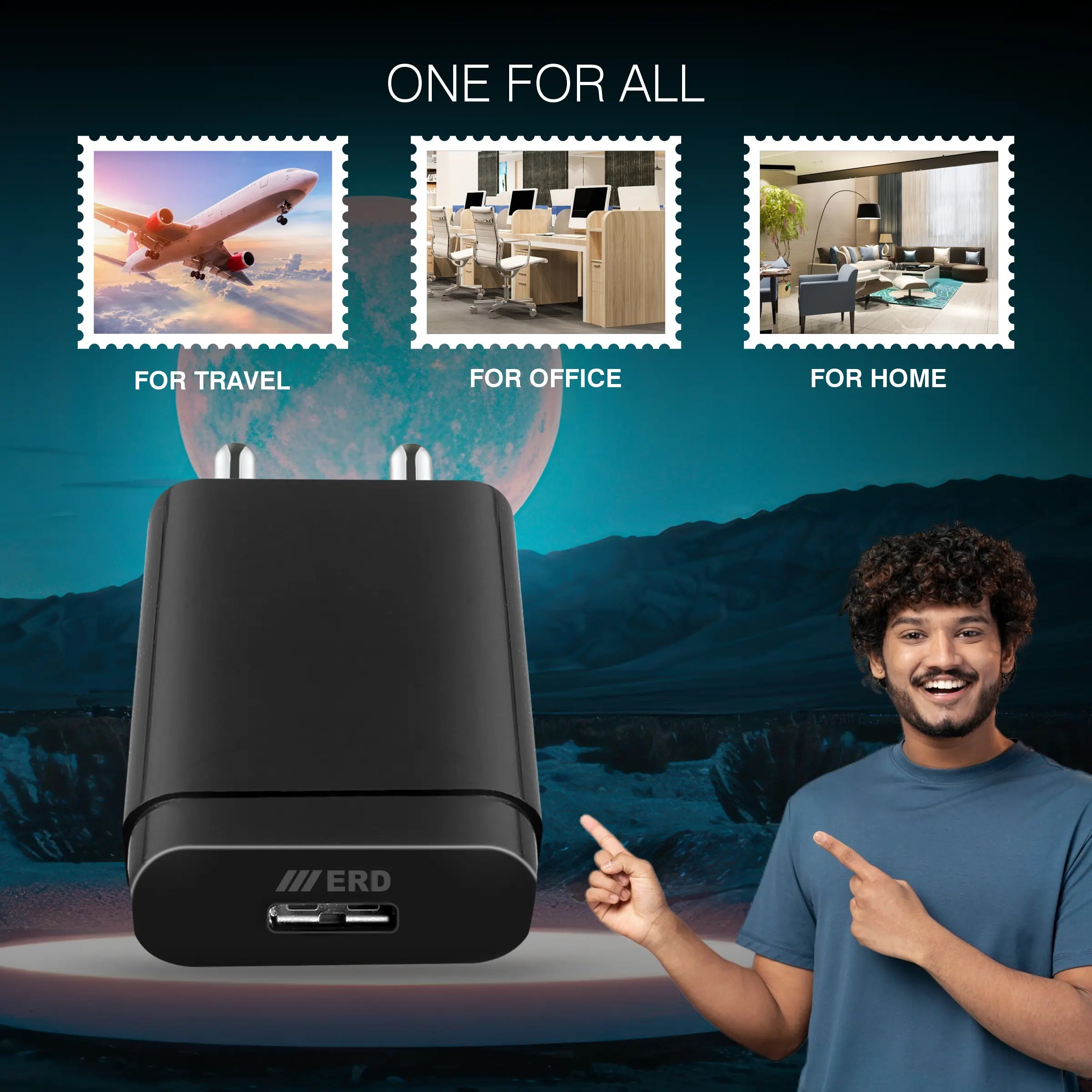 ERD TC-11 USB A Charger Dock 5V/1Amp (5W)