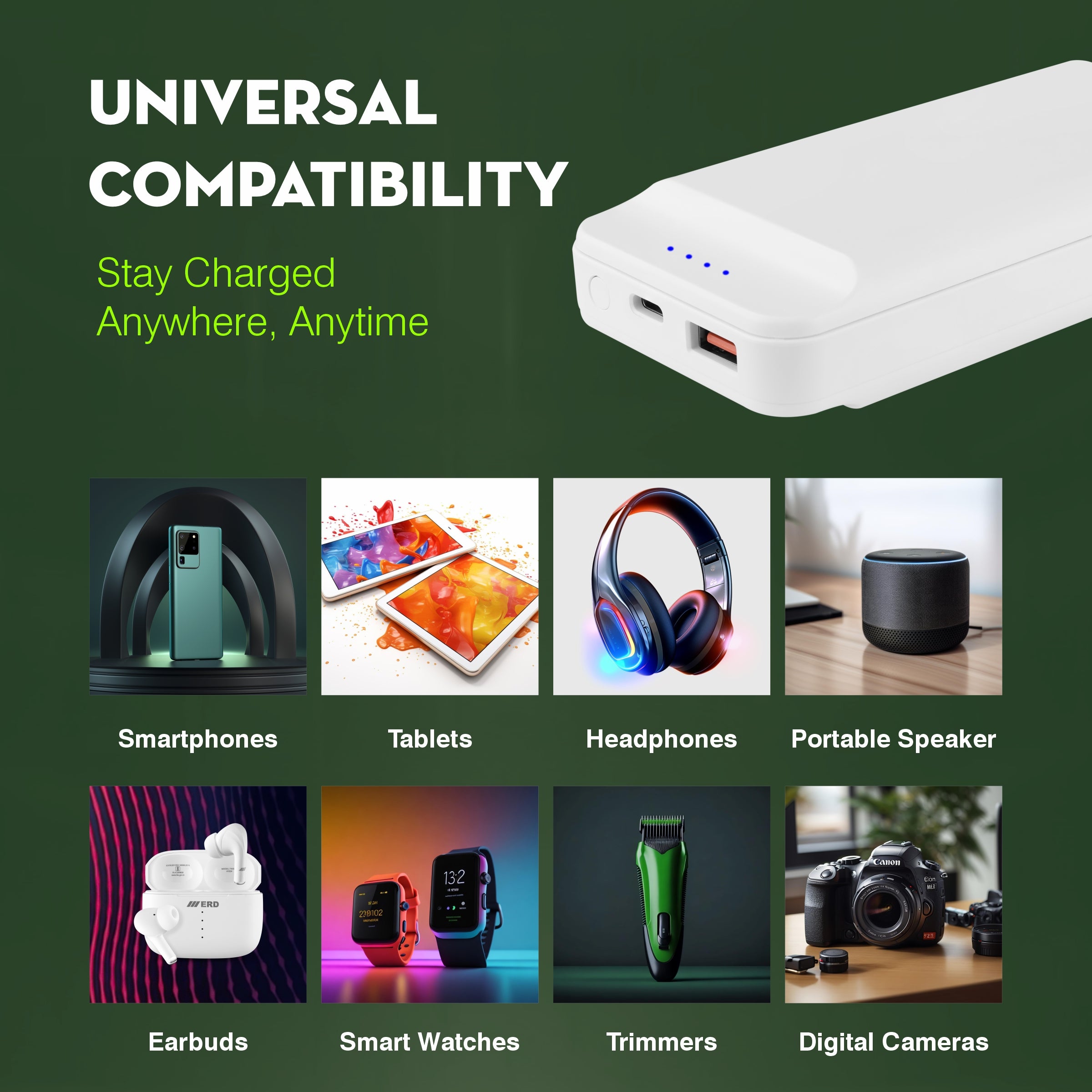 ERD PB-140 Power Bank 20000 mAh (25W)