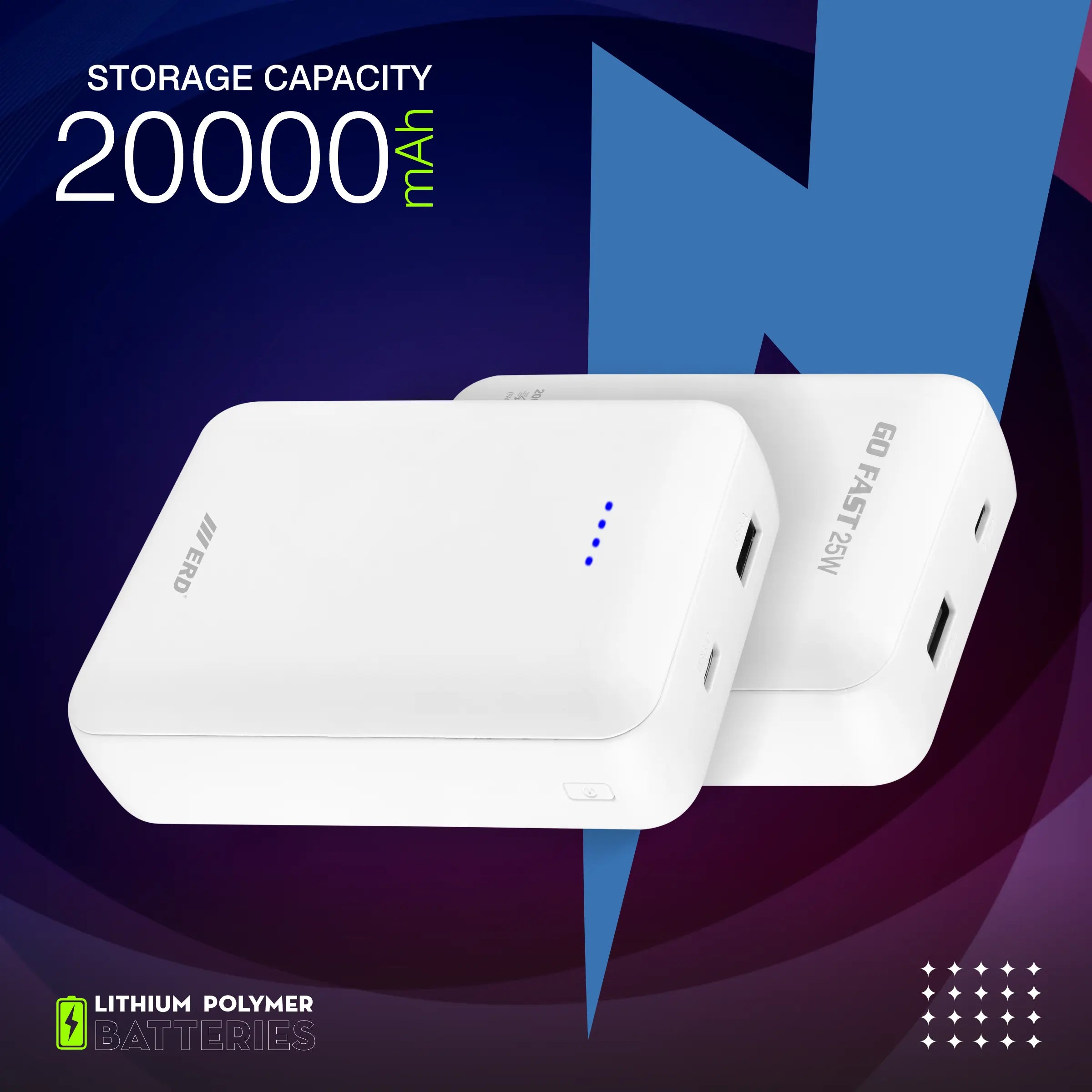 ERD PB-170 Power Bank 20000 mAh (25W)