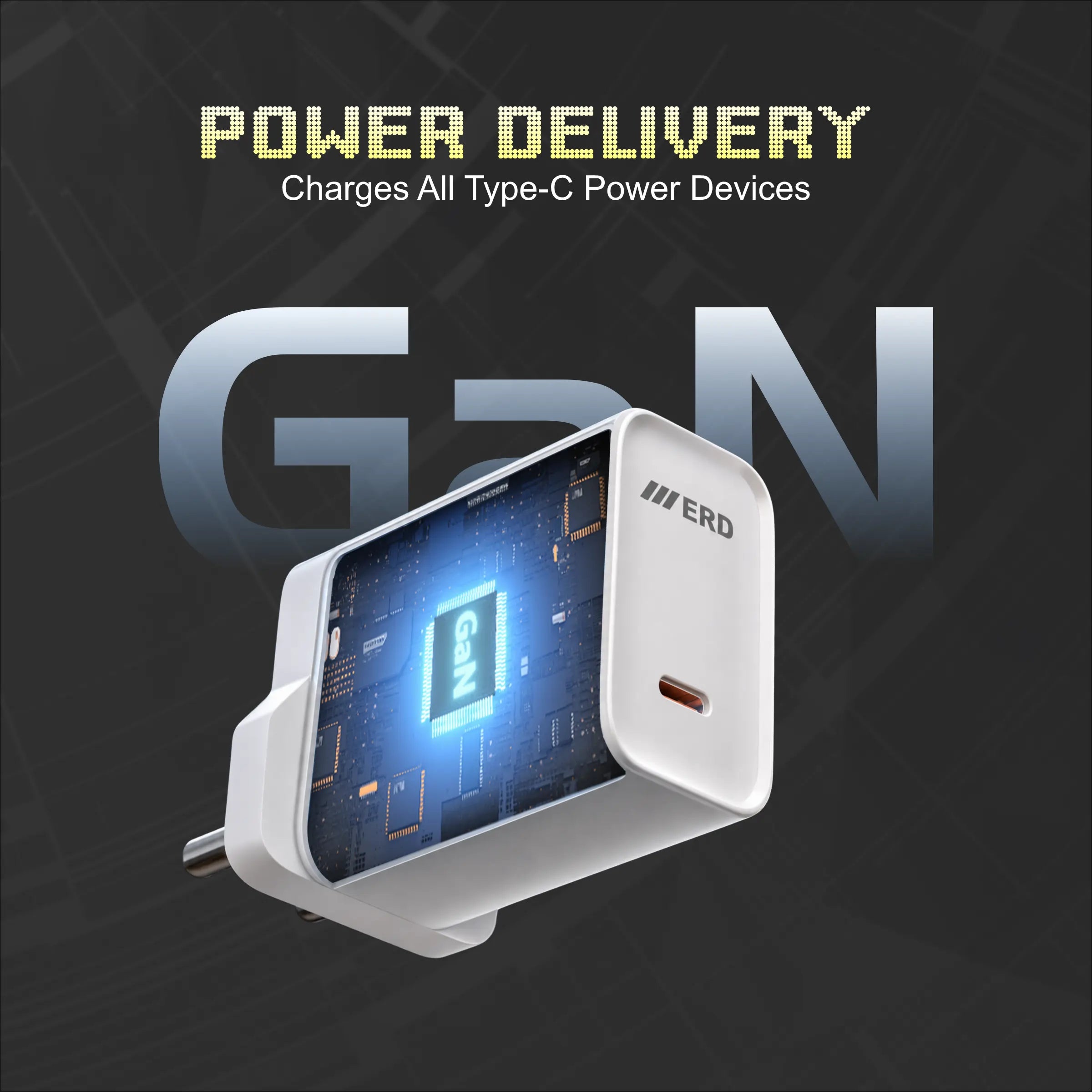 TC-154 USB-C GaN Charger 45W With C To C Cable