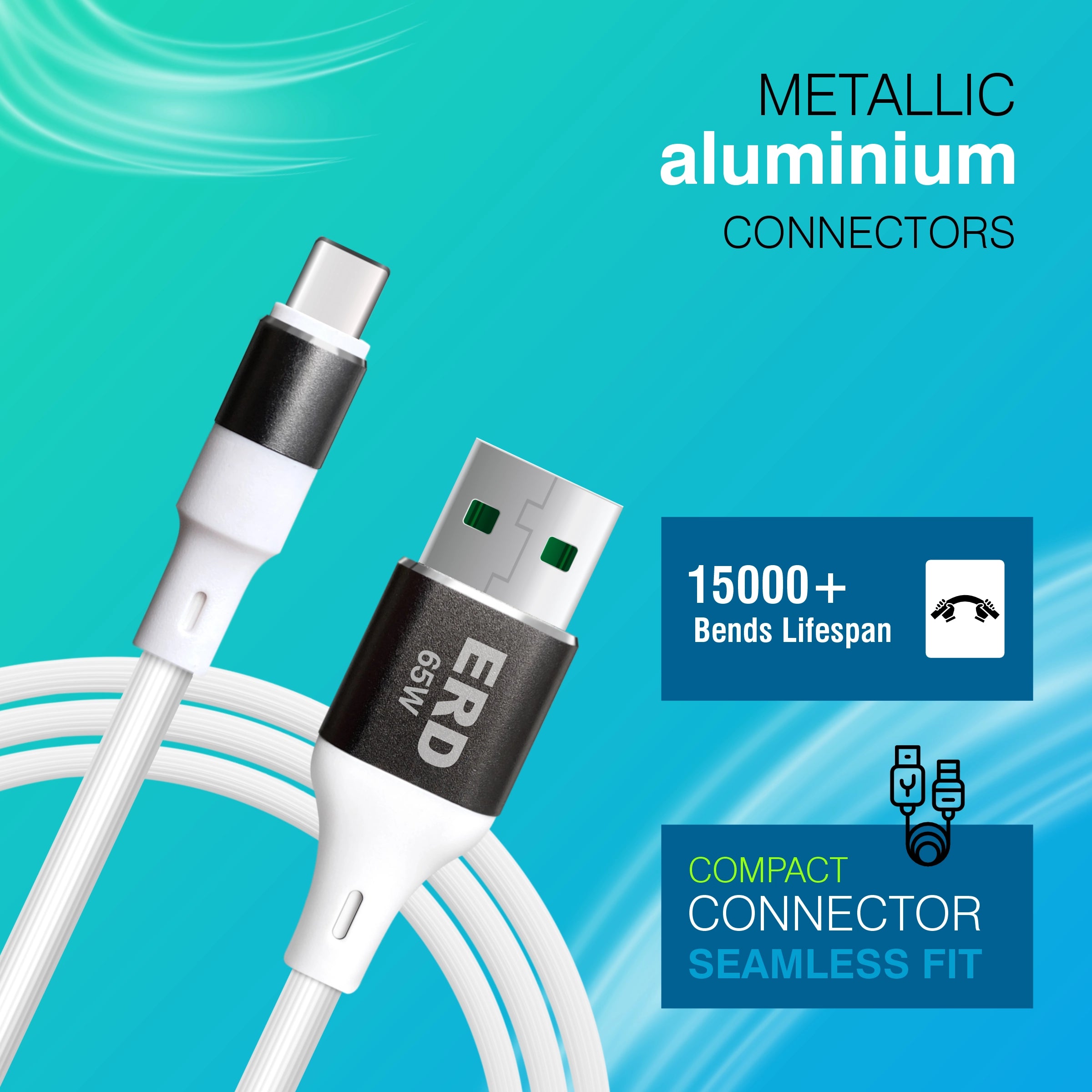 ERD UC-140 USB-C Metal Data Cable