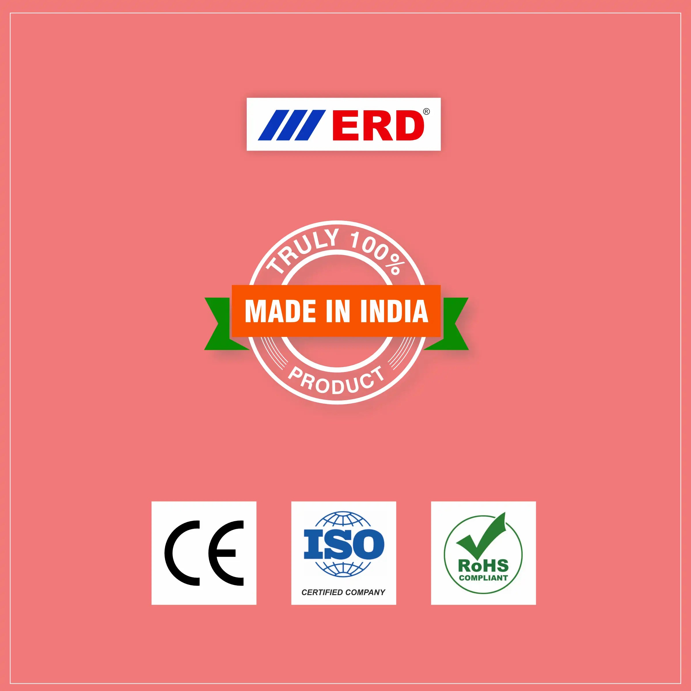 ERD UC-203 4 Pole Mobile Aux Cable 1 Meter