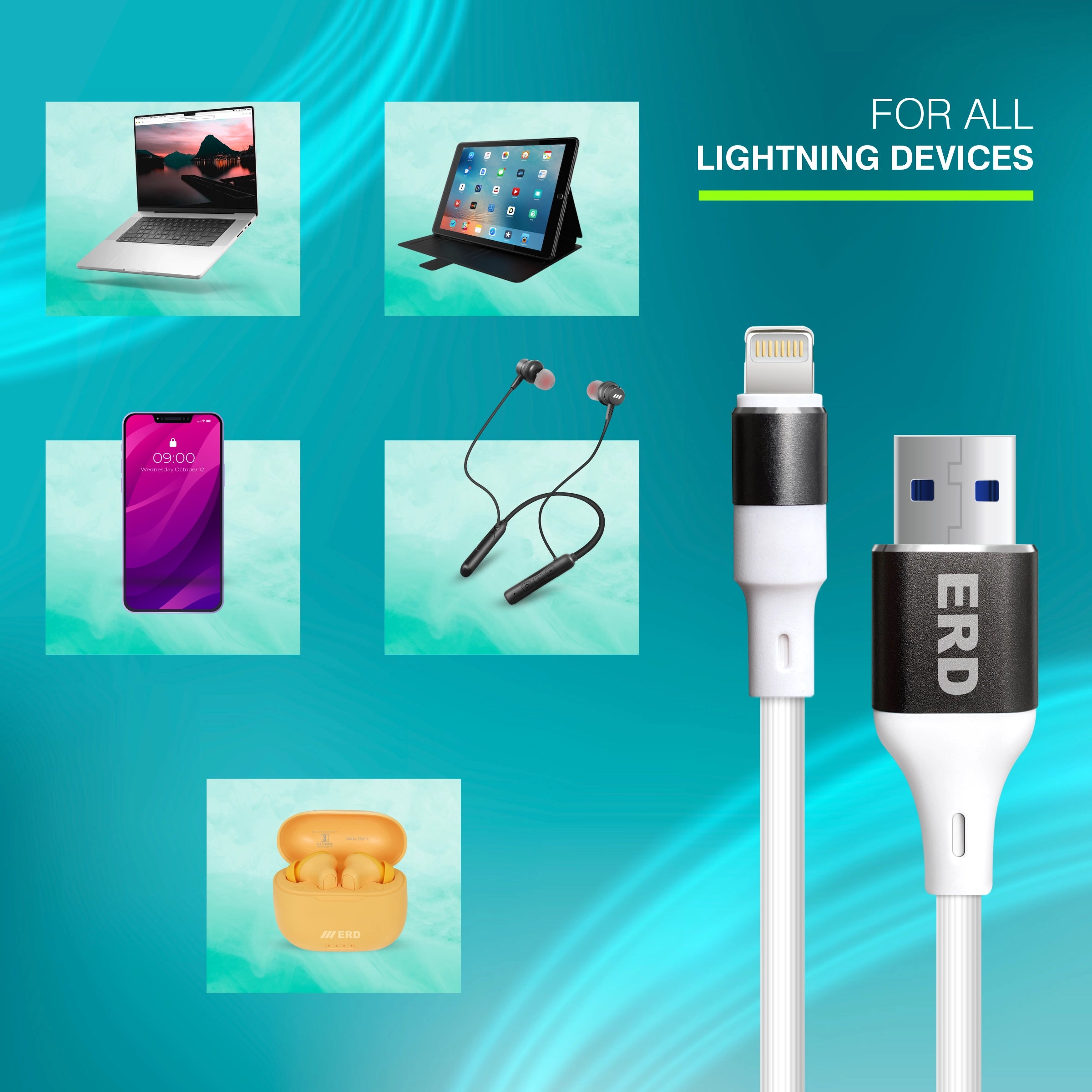 ERD UC-180 Lightning Metal Cable