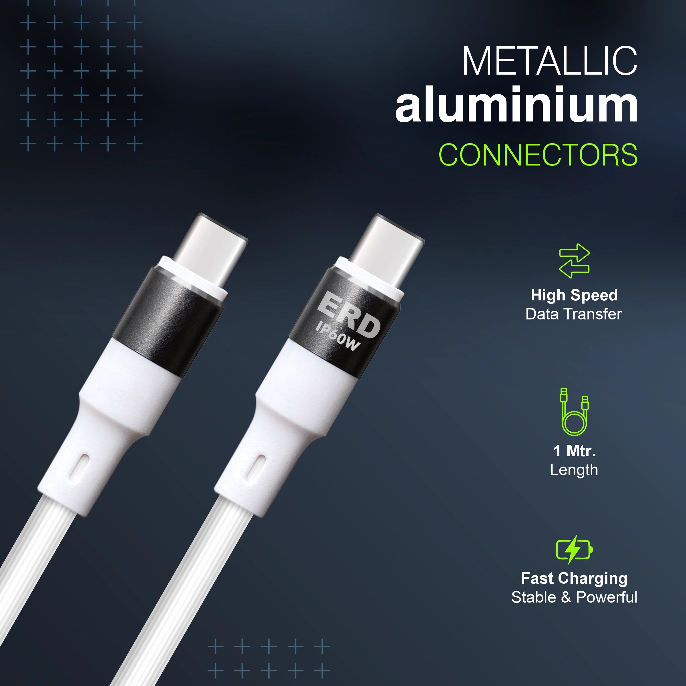 ERD UC-114 USB-C TO C (IP15) Metal Data Cable