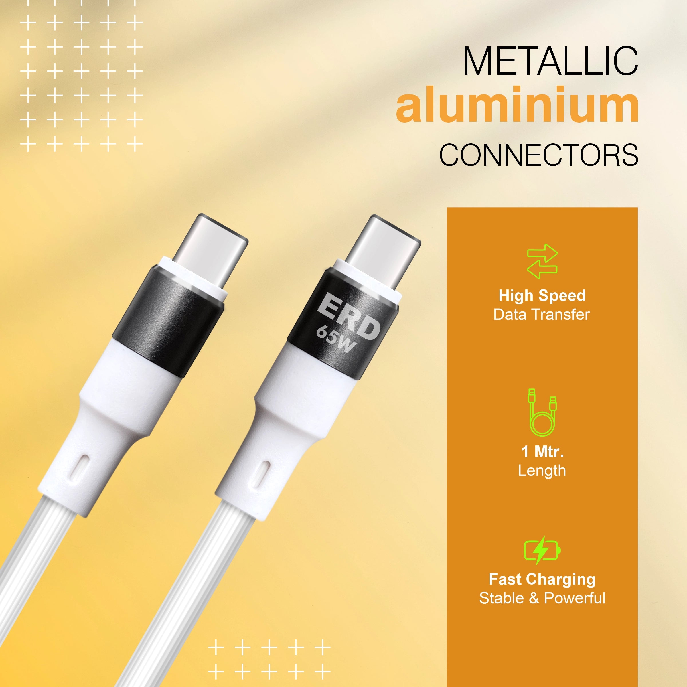 ERD UC-119 USB-C TO C Metal Data Cable