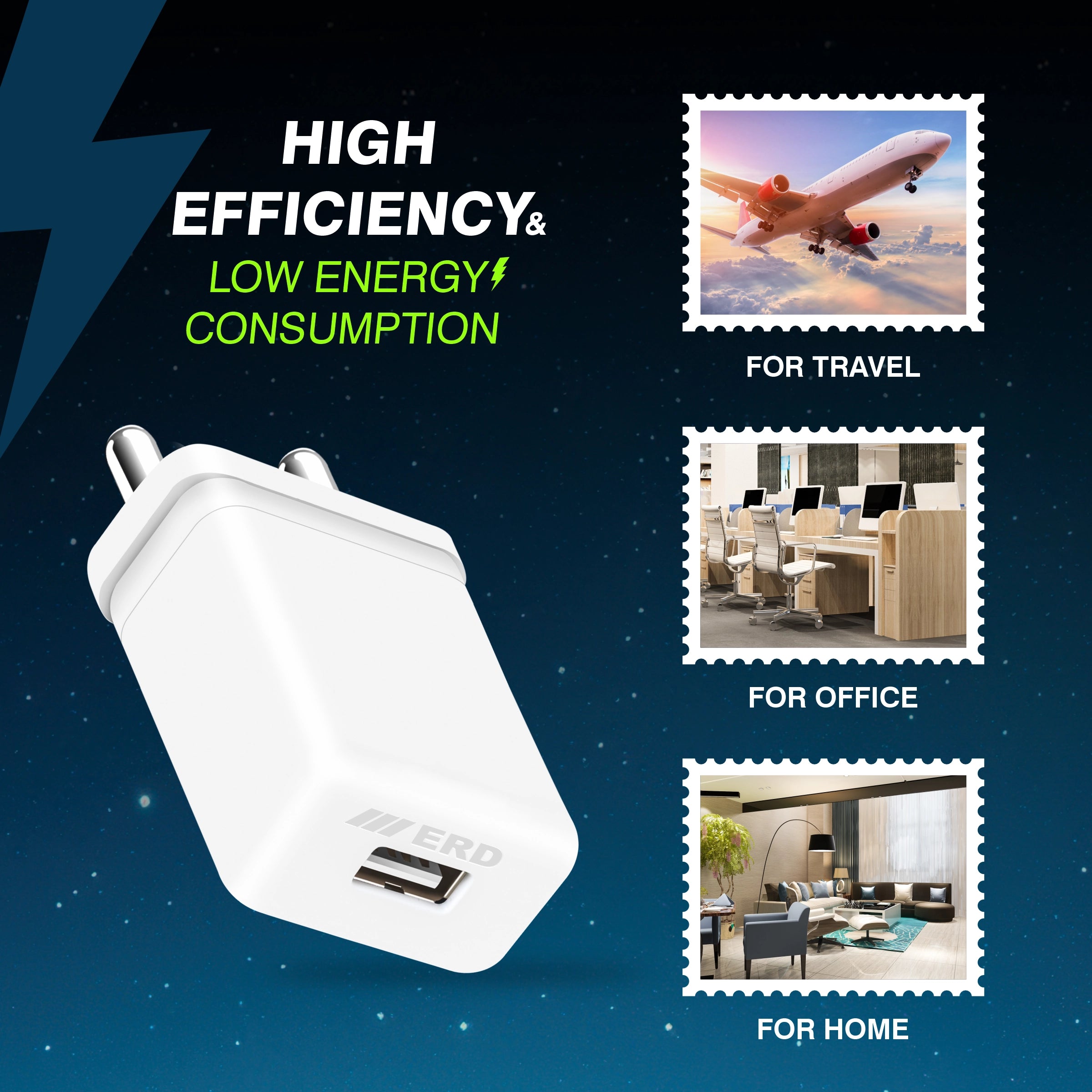 ERD TC-124 44W FLASH Charger