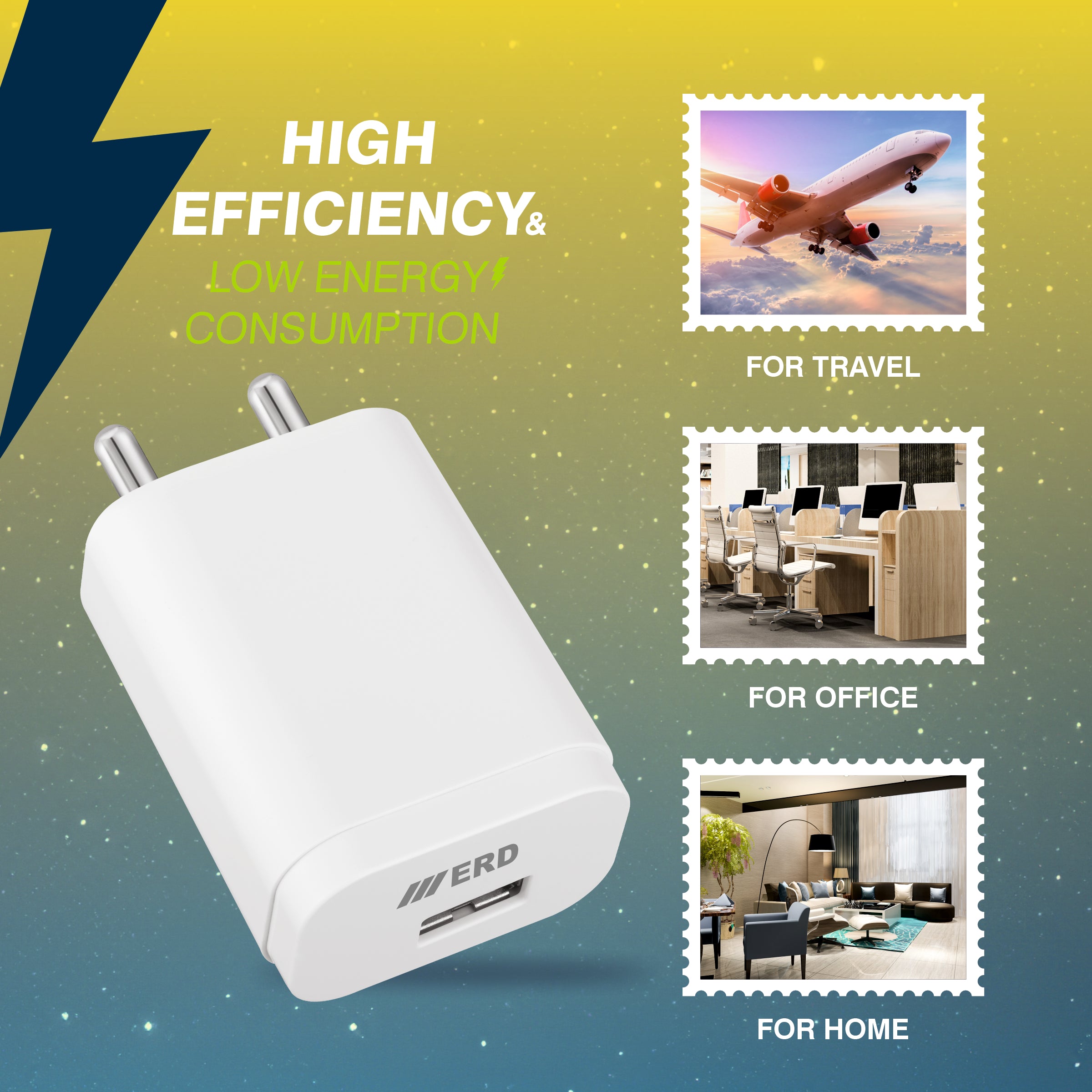 ERD TC-224 44W FLASH Charger