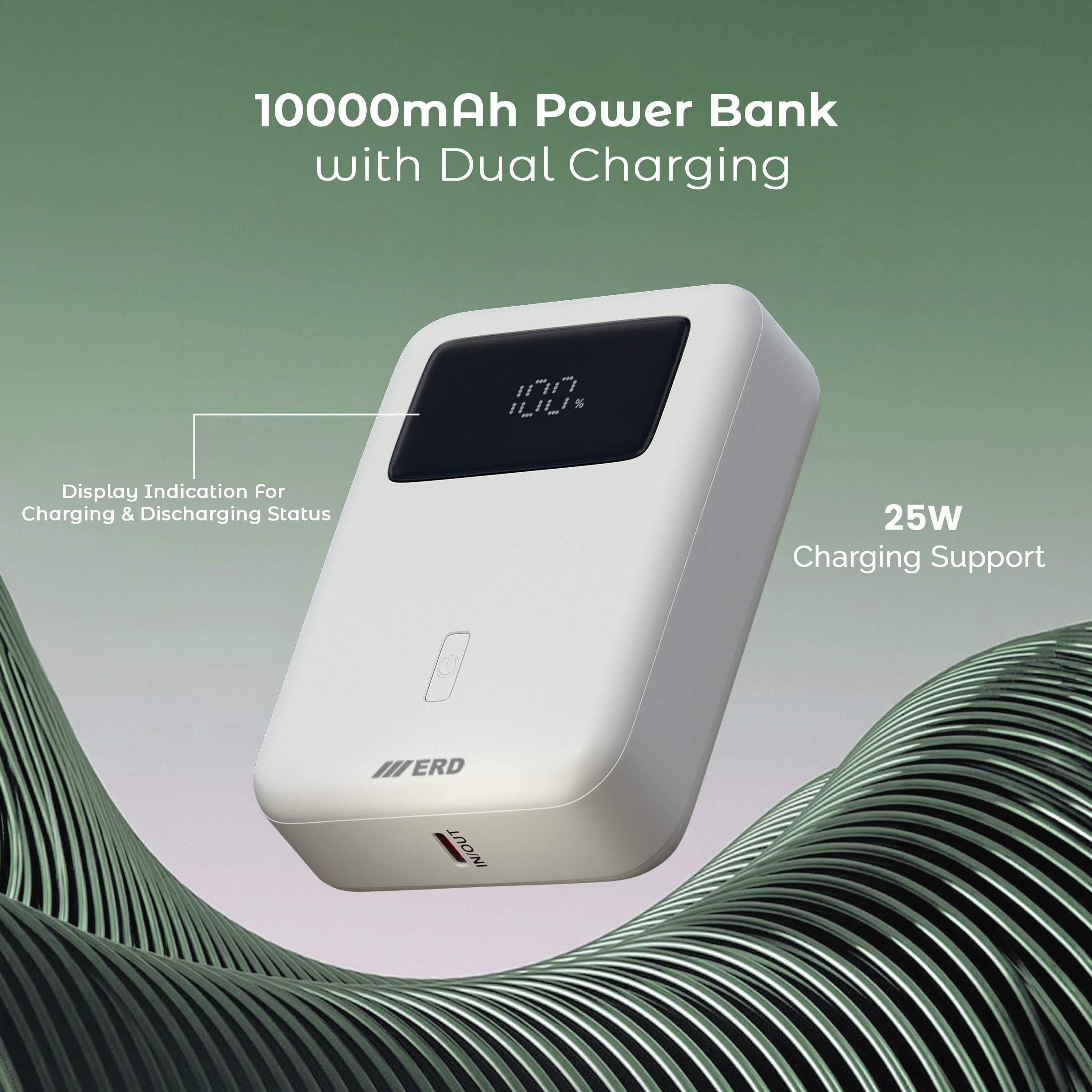 ERD PB-110 POWER BANK 10000mAh 25W