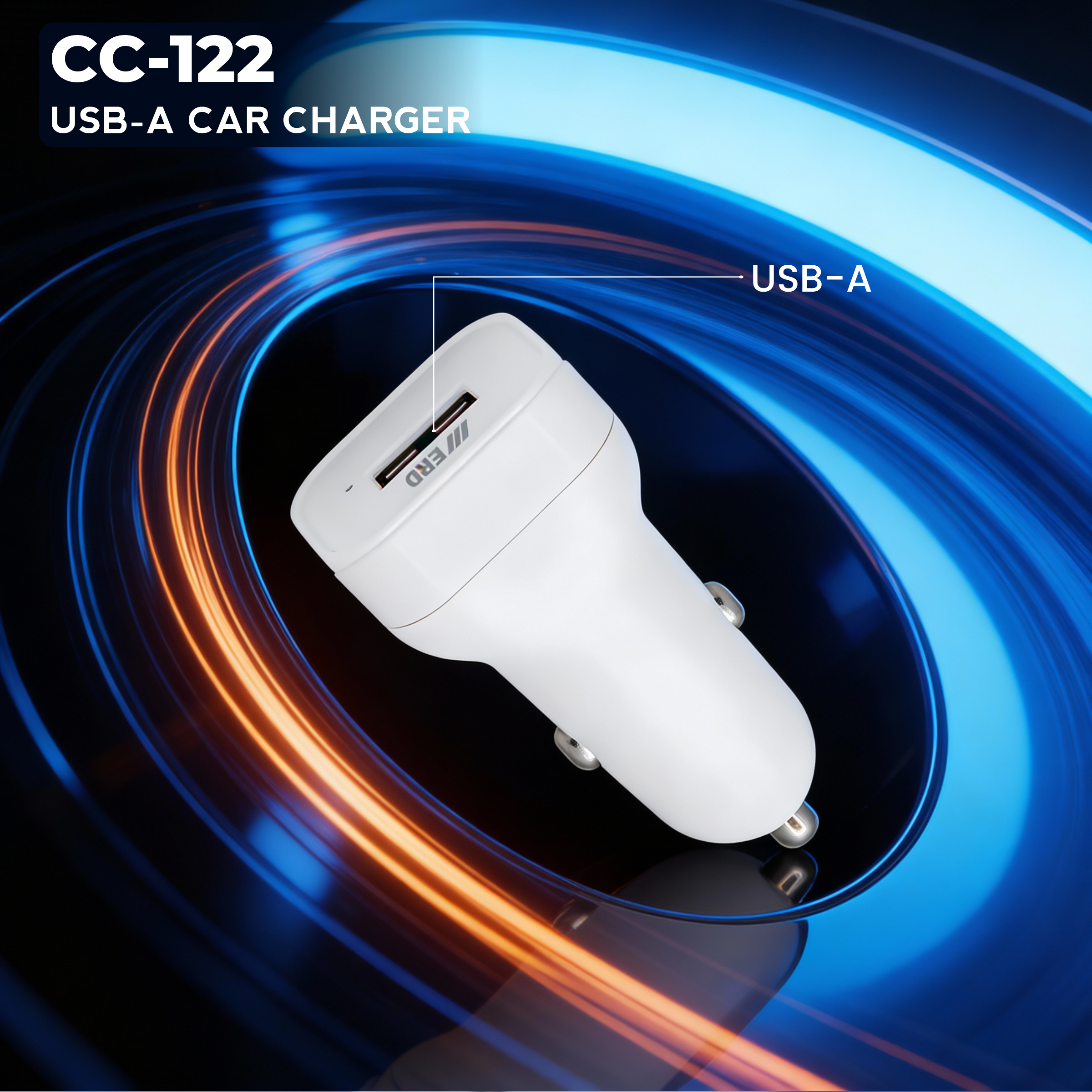 CC-122 USB-A FAST CAR CHARGER
