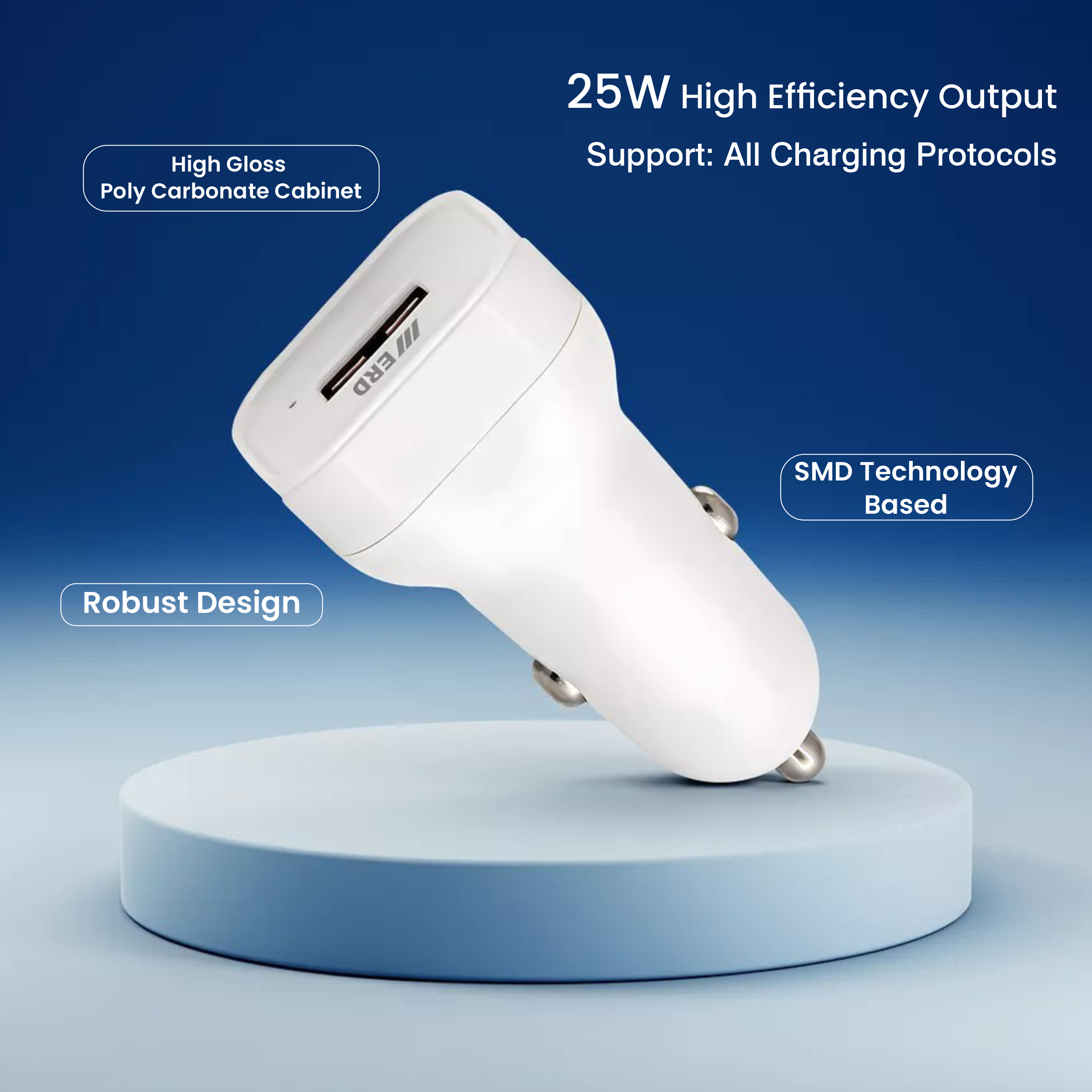 CC-122 USB-A FAST CAR CHARGER