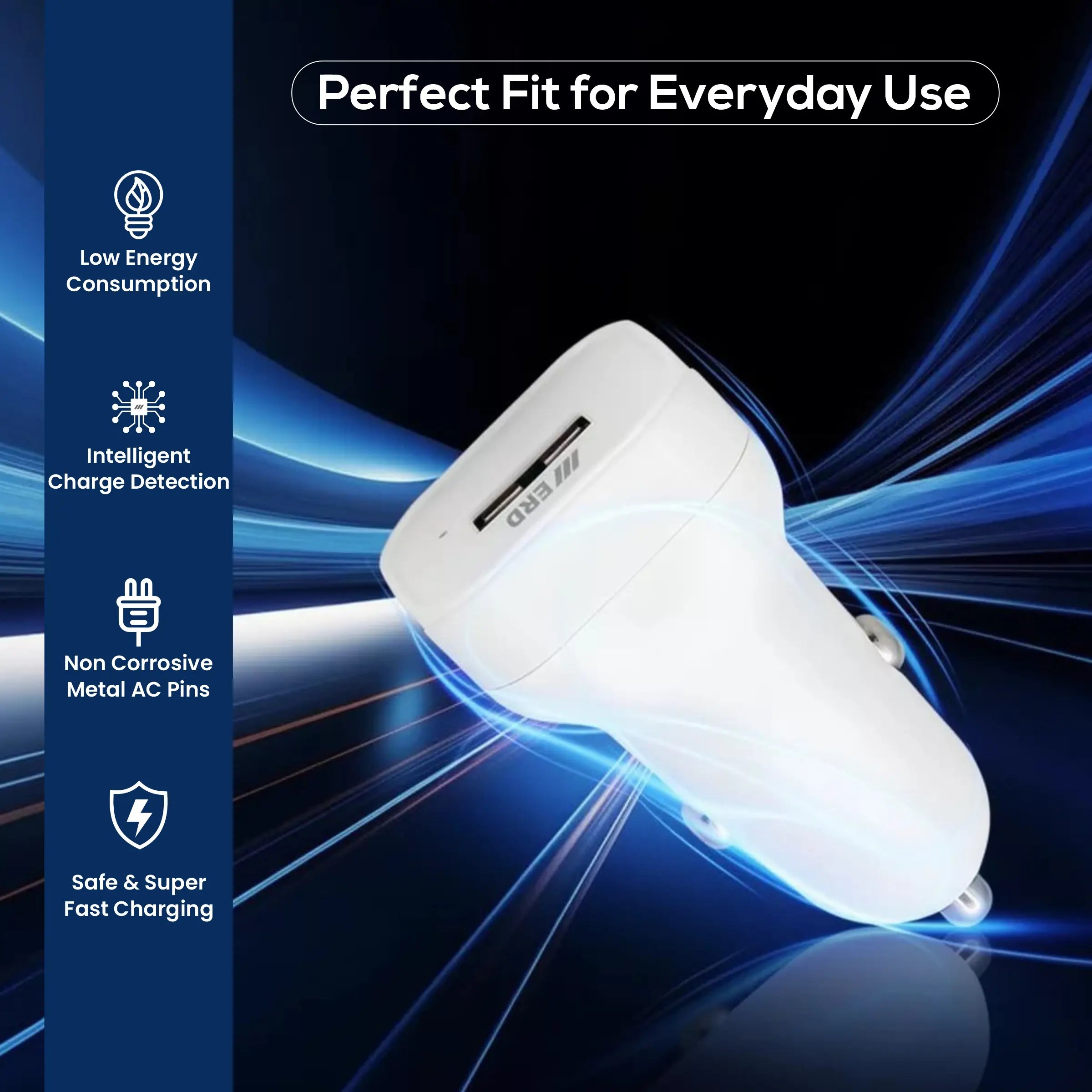 ERD CC-122 CHARGER USB-C WHT 25W Fast Charger