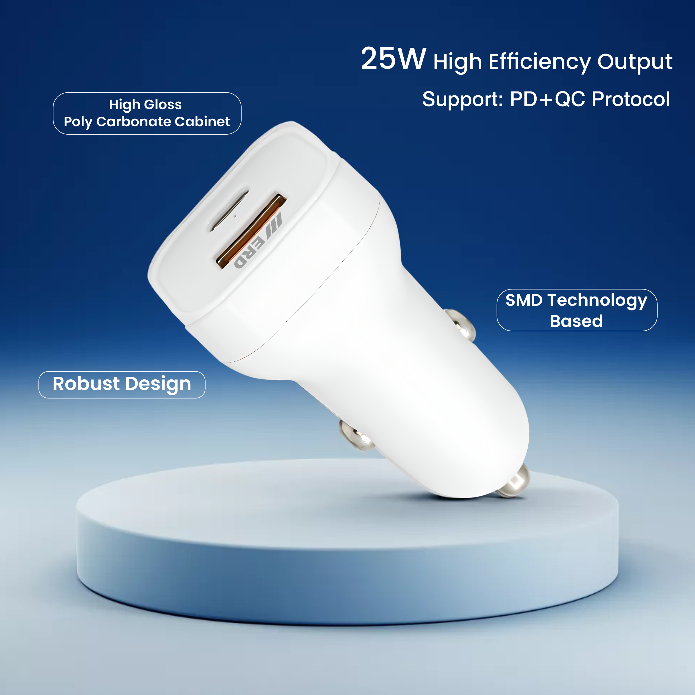 CC-131 USB-A /C FAST CAR CHARGER