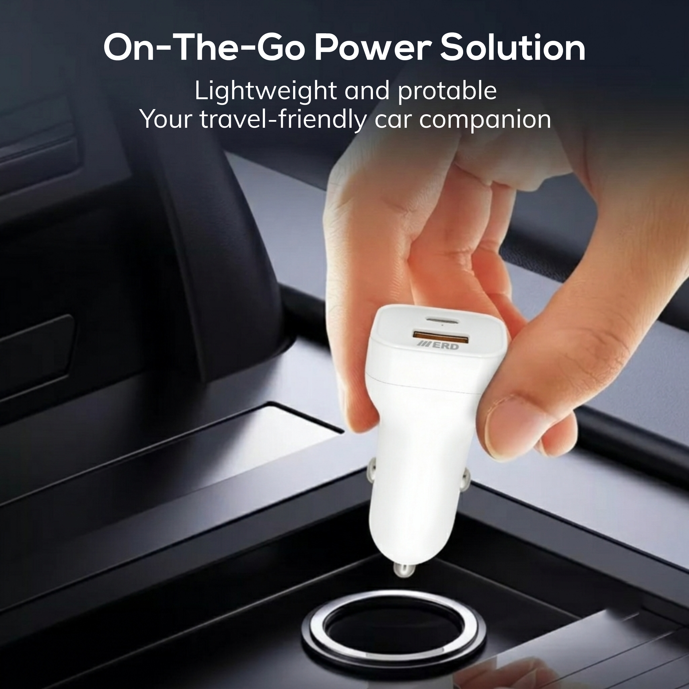 CC-131 USB-A /C FAST CAR CHARGER