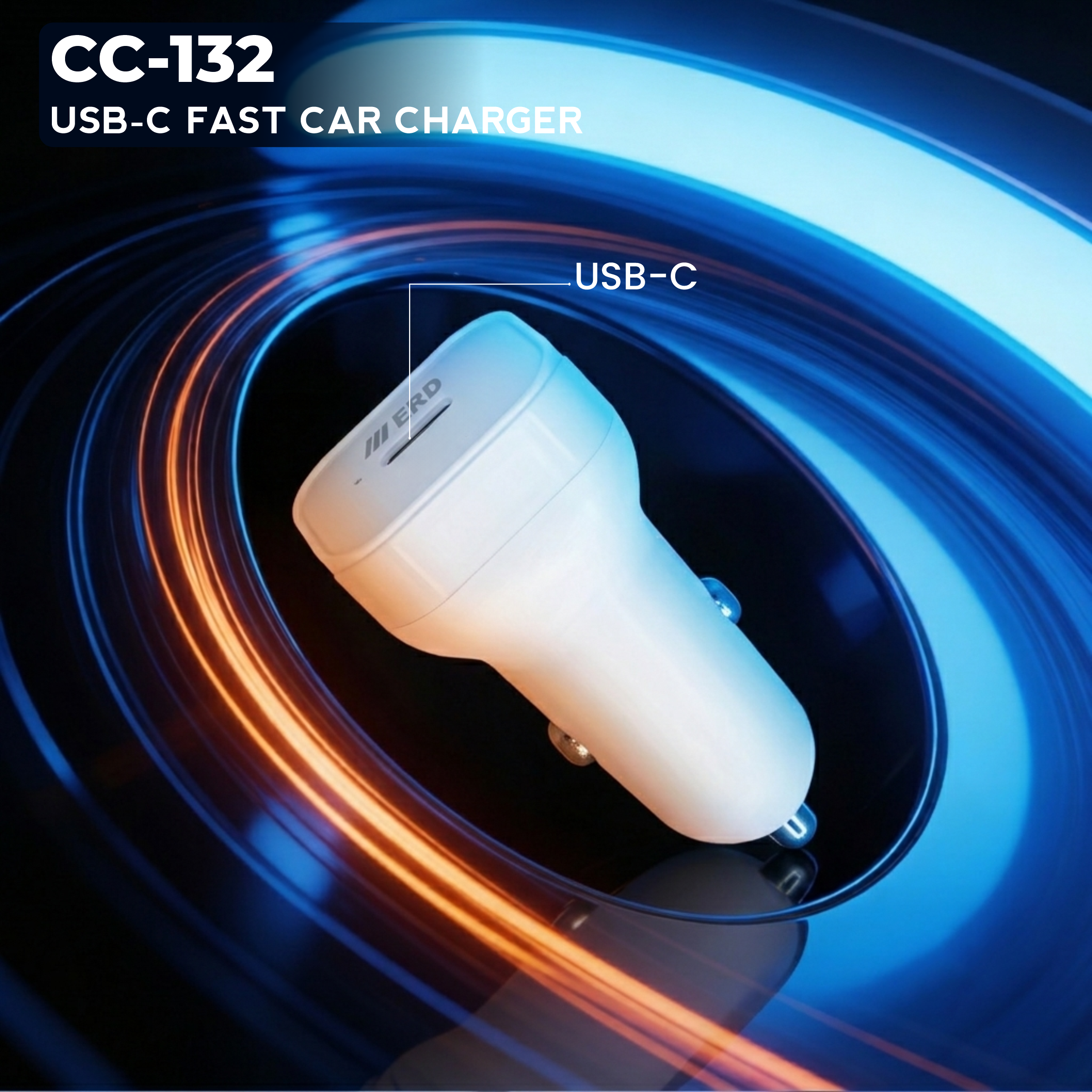 CC-132 USB-C DOCK FAST CAR CHARGER