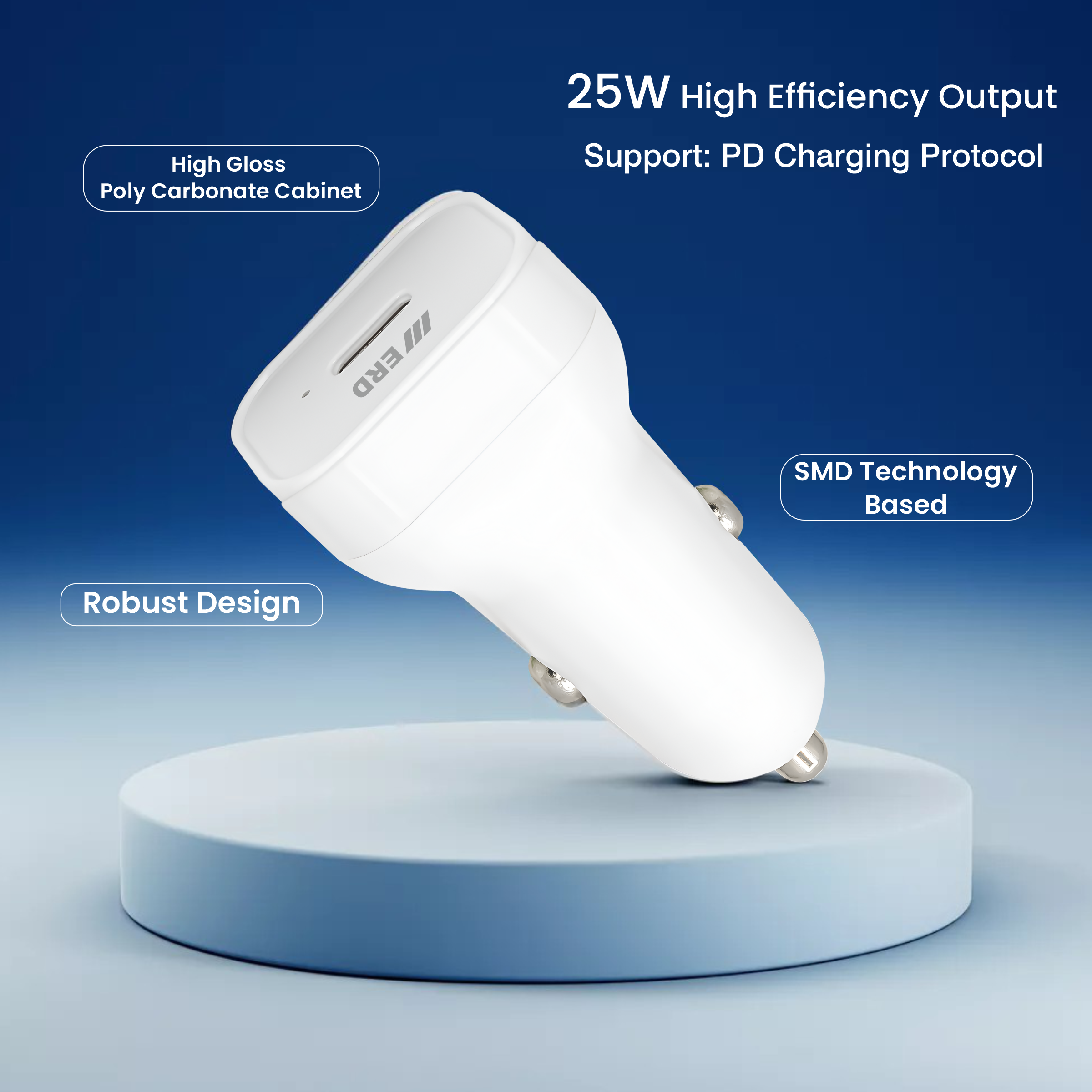 CC-132 USB-C DOCK FAST CAR CHARGER