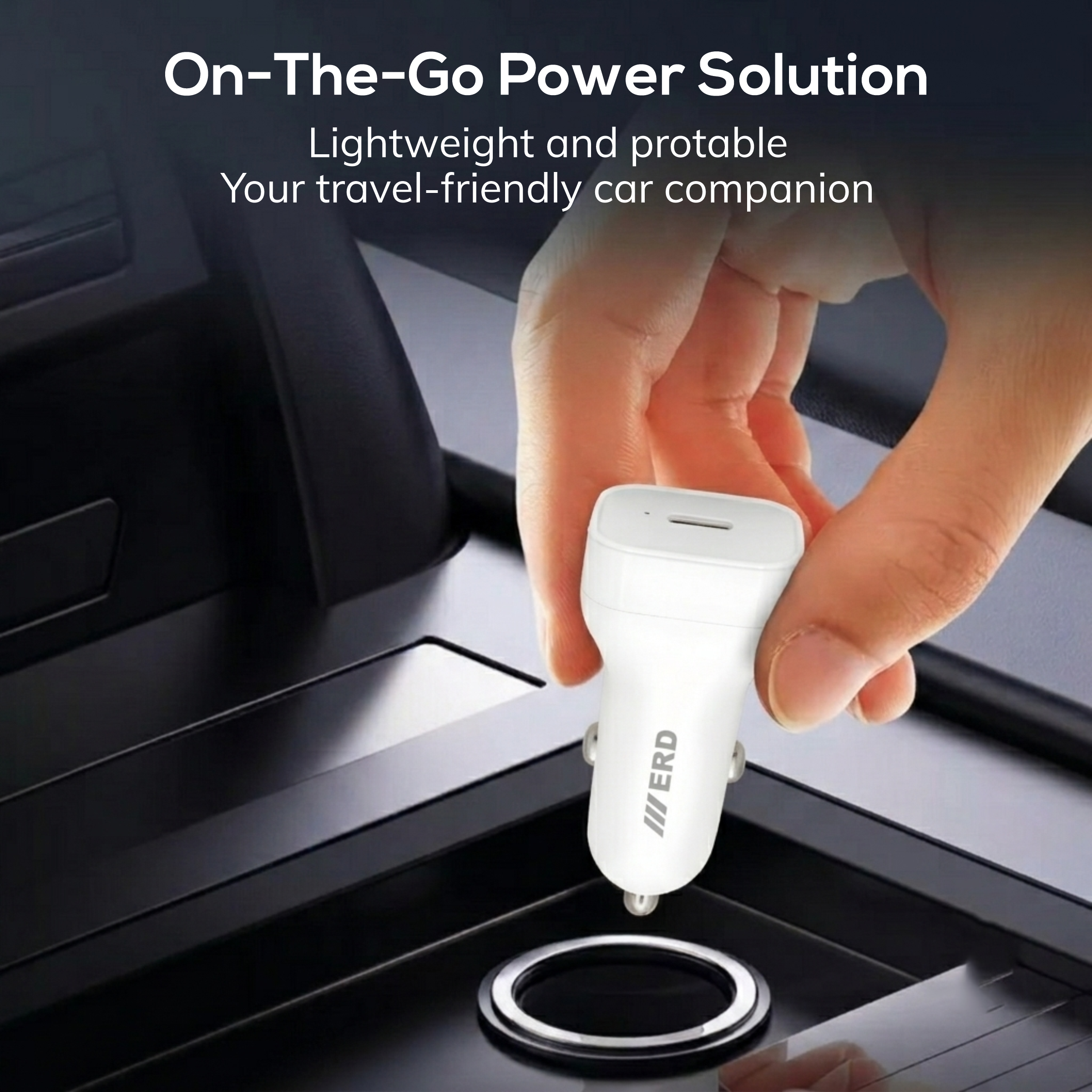 CC-132 USB-C DOCK FAST CAR CHARGER